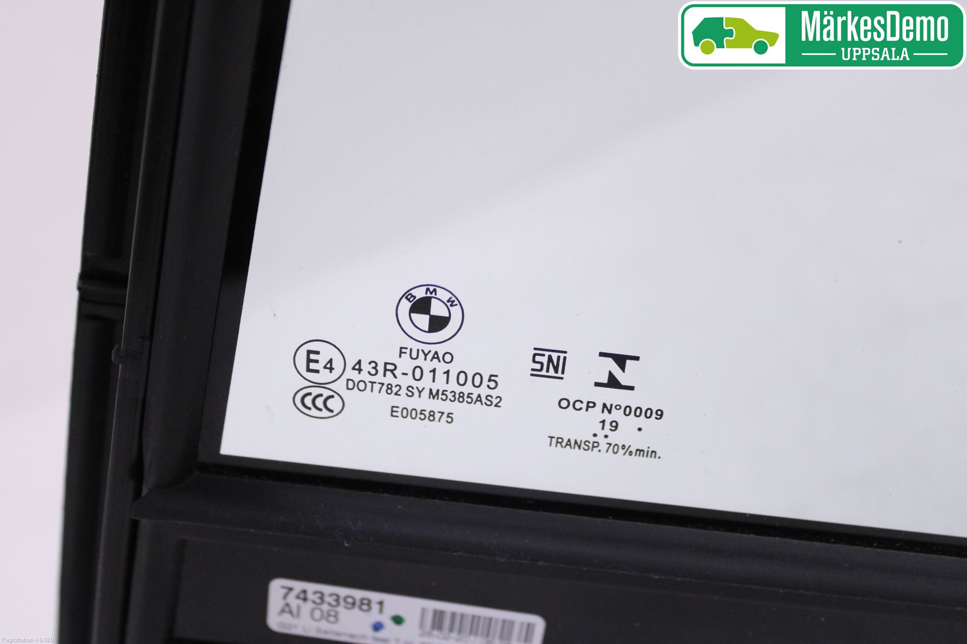 BMW 3 G20/G21/G80/G81 19- Dørrute Bak Vens Trekant 4D