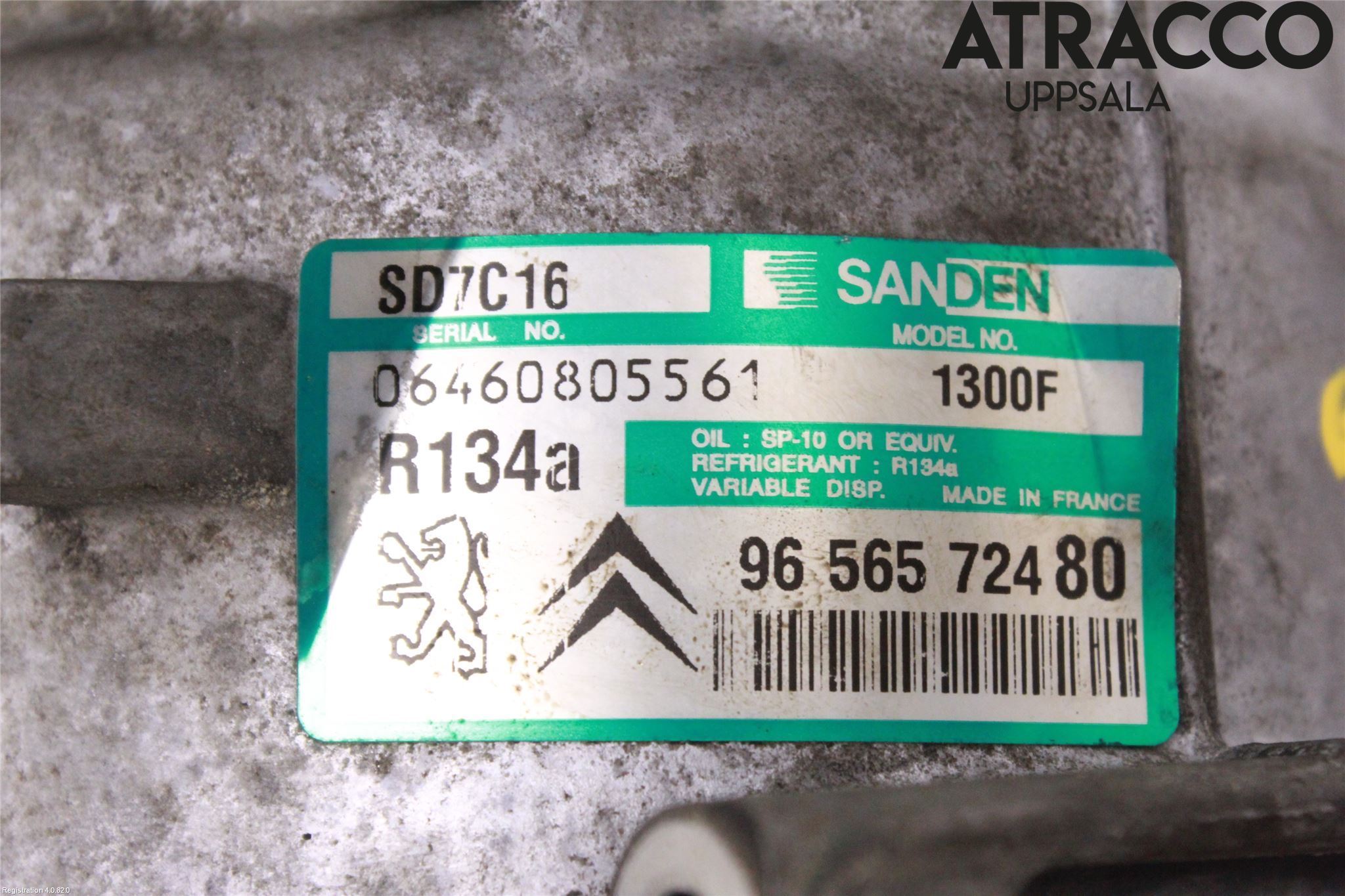 Citroen C5     05-08 Varme Ac Kompressor