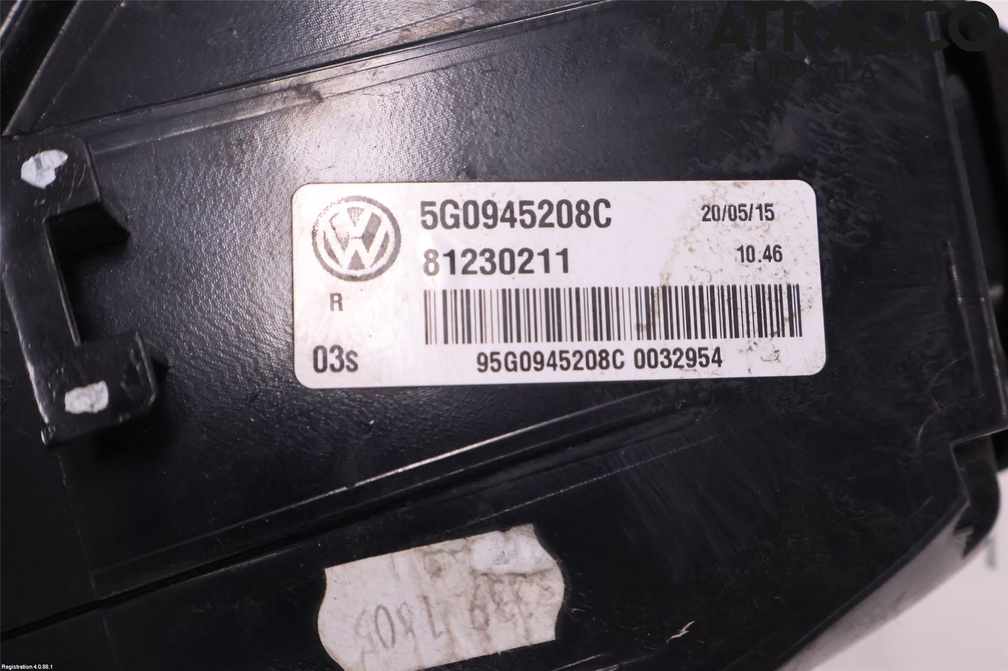 Volkswagen VW GOLF / E-GOLF VII 13-20 Baklykt Høyre