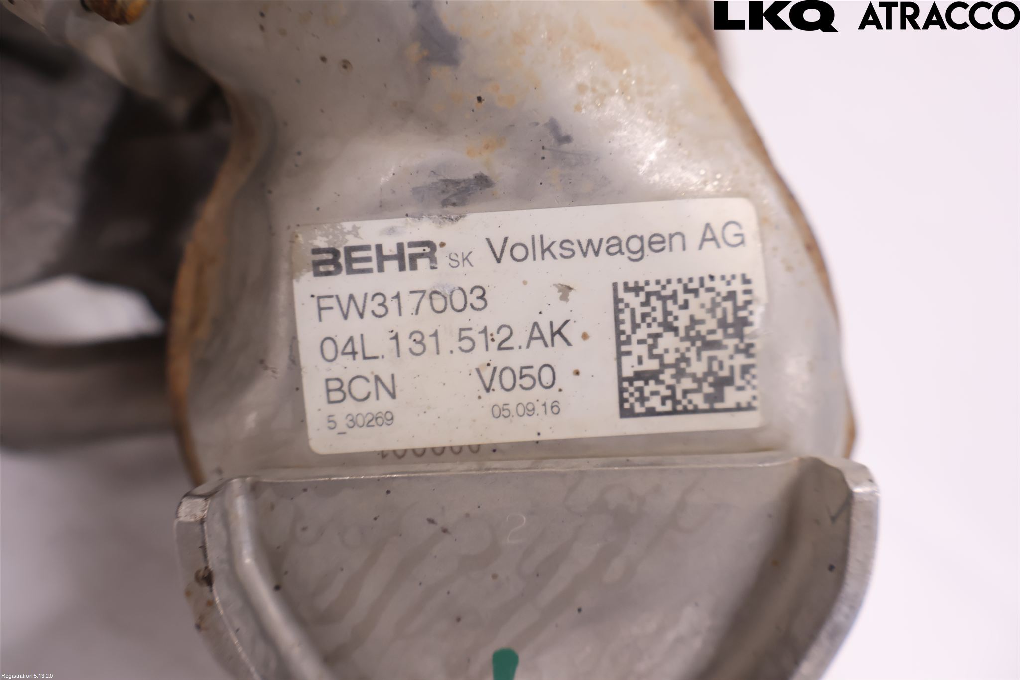 Volkswagen VW CADDY 16-20 Eksos Kjøler