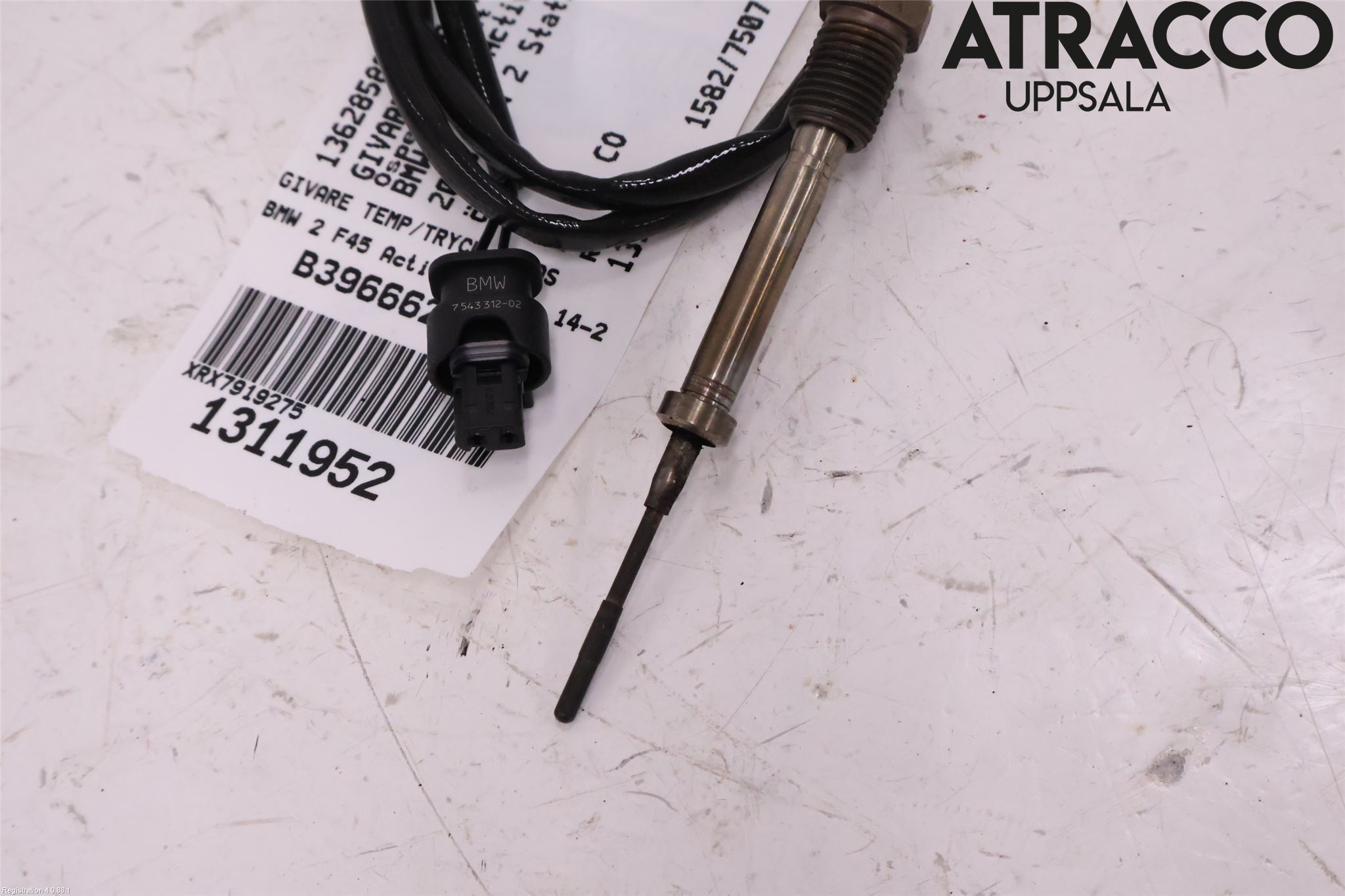 BMW 2 F45 Active Tourer 14-21 Sensor Temp-Trykk Avgass
