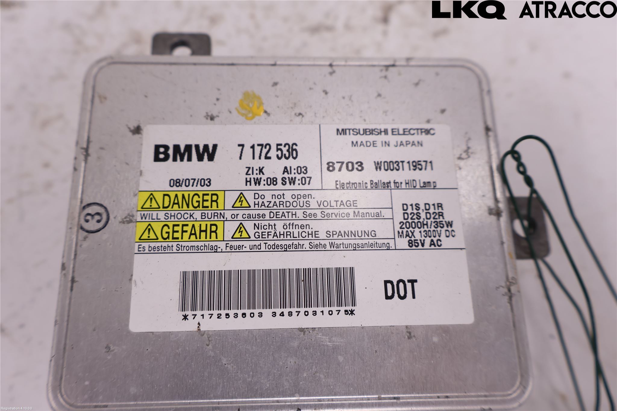 BMW 3 E90/91 SED/TOU 05-12 Styreenhet Xenon