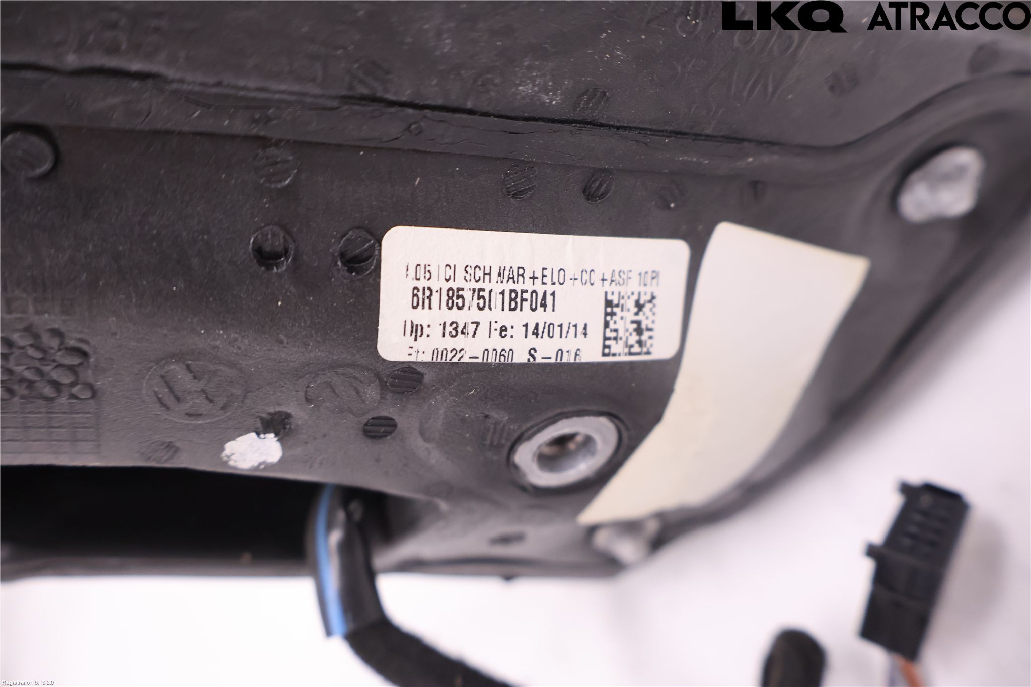 Volkswagen VW POLO 10-17 Speil V M-El Justering