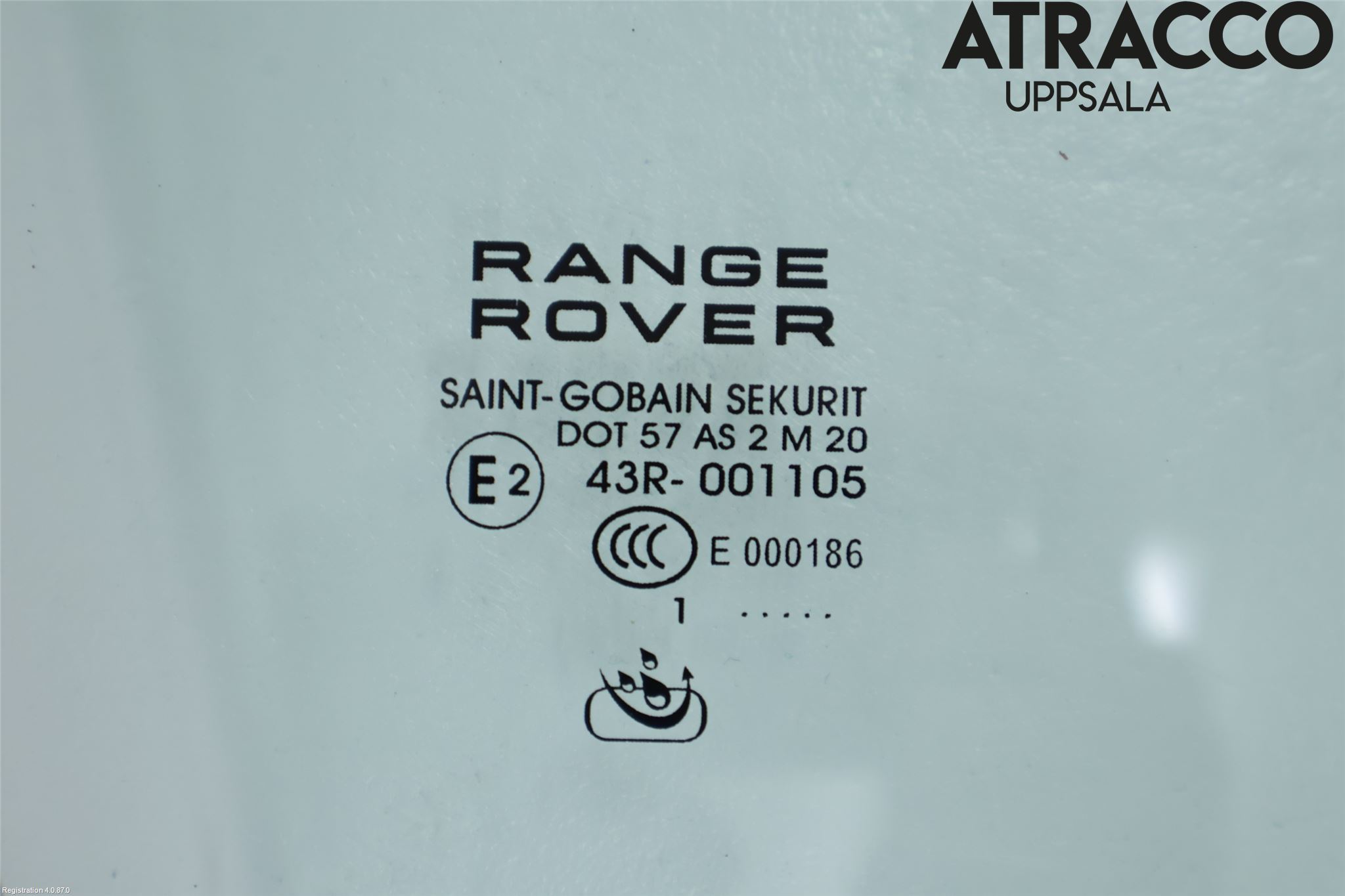 Landrover LAND ROVER RANGE ROVER EVOQUE (L538) 11-18 Dørrute Foran Høyre 4 Dørs