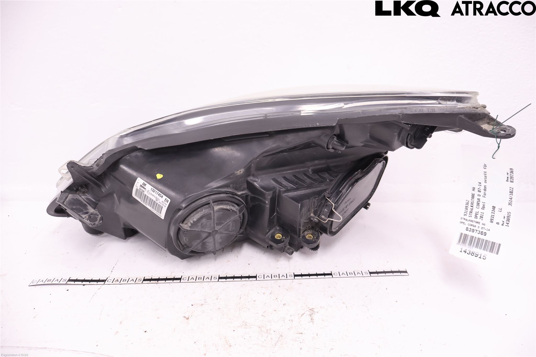 Opel CORSA D 07-14 Frontlykt Høyre