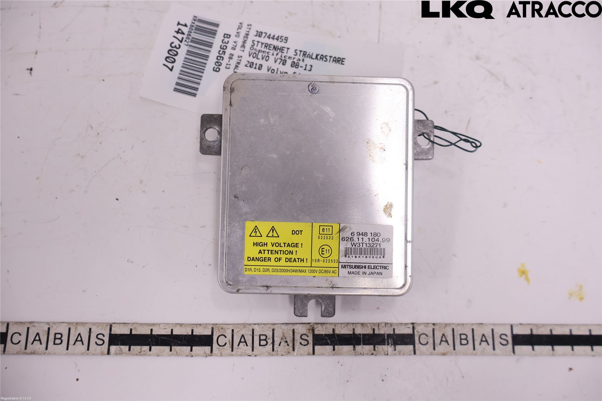 Volvo V70 08-13 Styreenhet Xenon