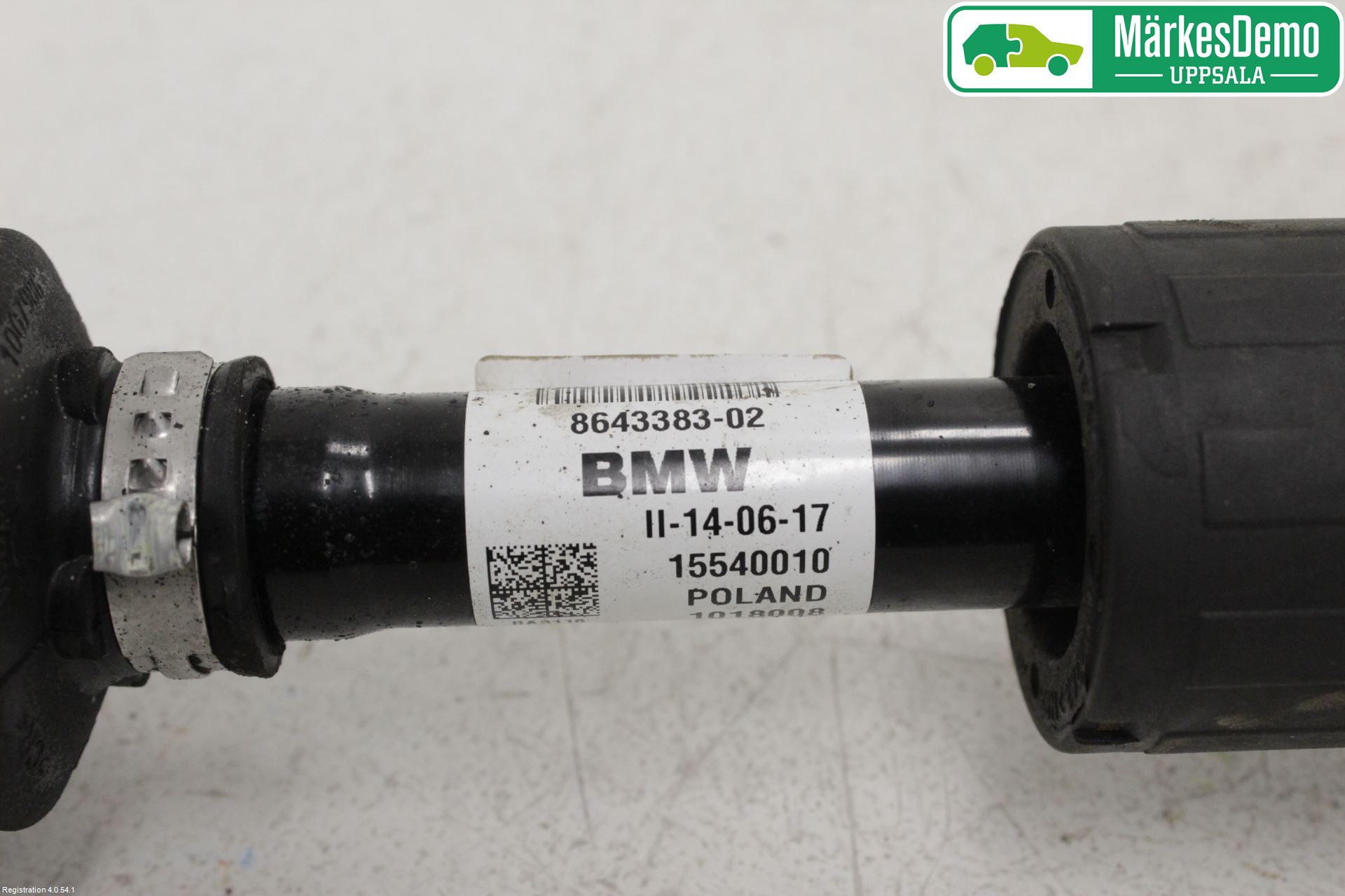 BMW 2 F45 Active Tourer 14-21 Drivaksel Foran Kompl Venstre