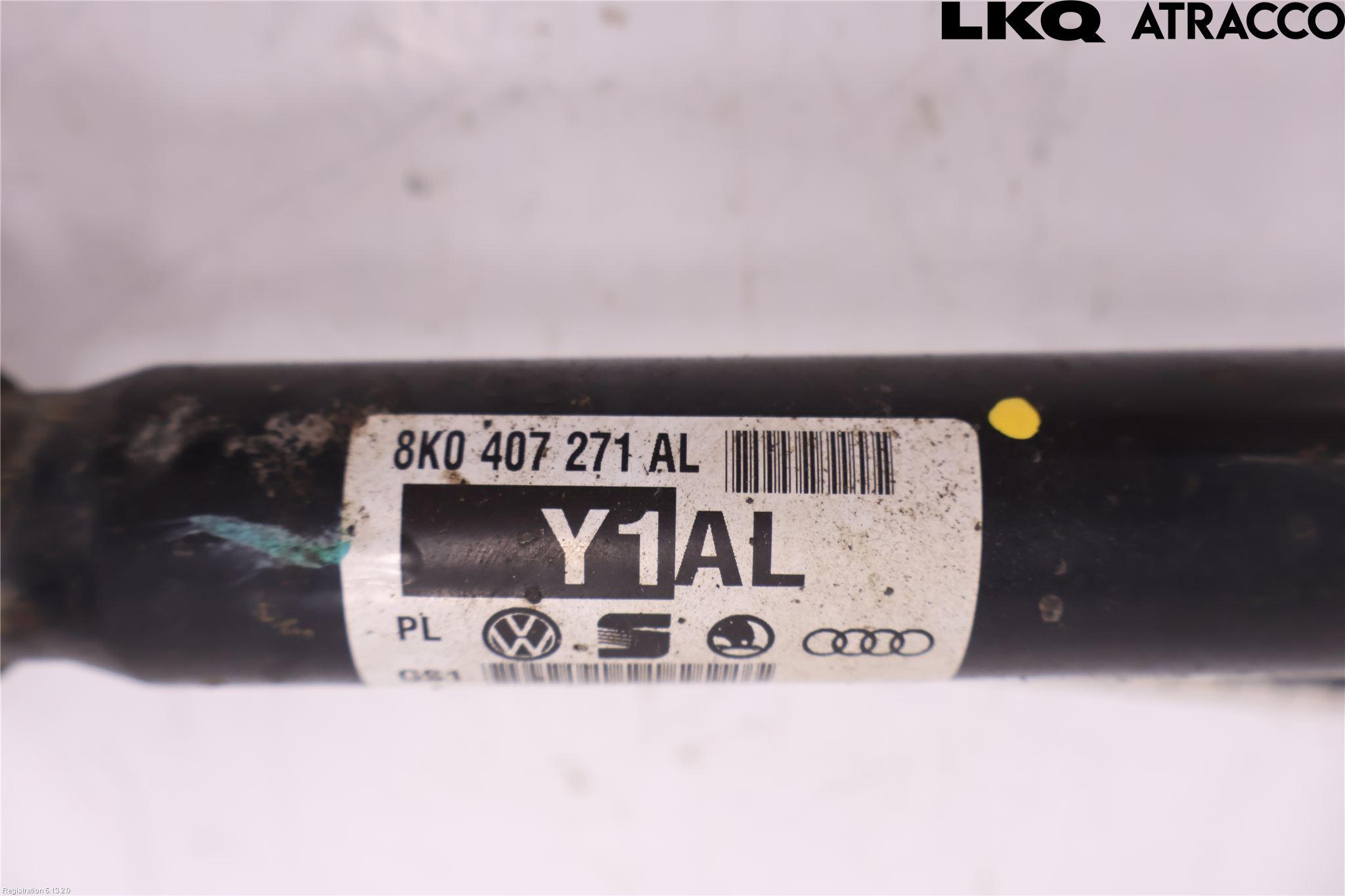 Audi A4 12-15 Drivaksel Foran Kompl Venstre