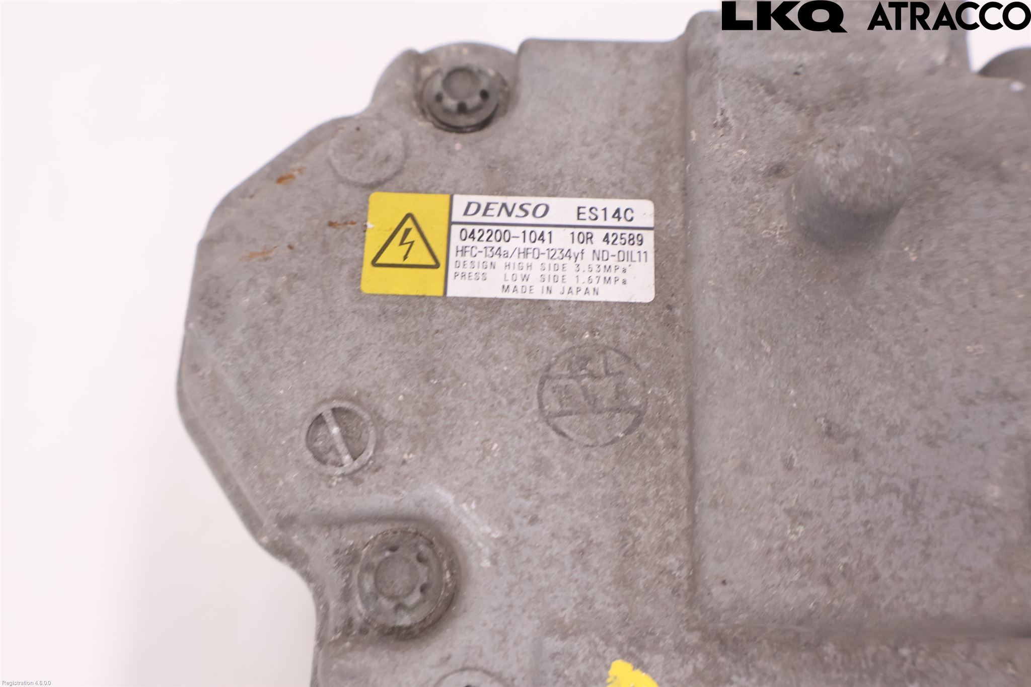 Toyota YARIS XP130 15-20 Varme Ac Kompressor