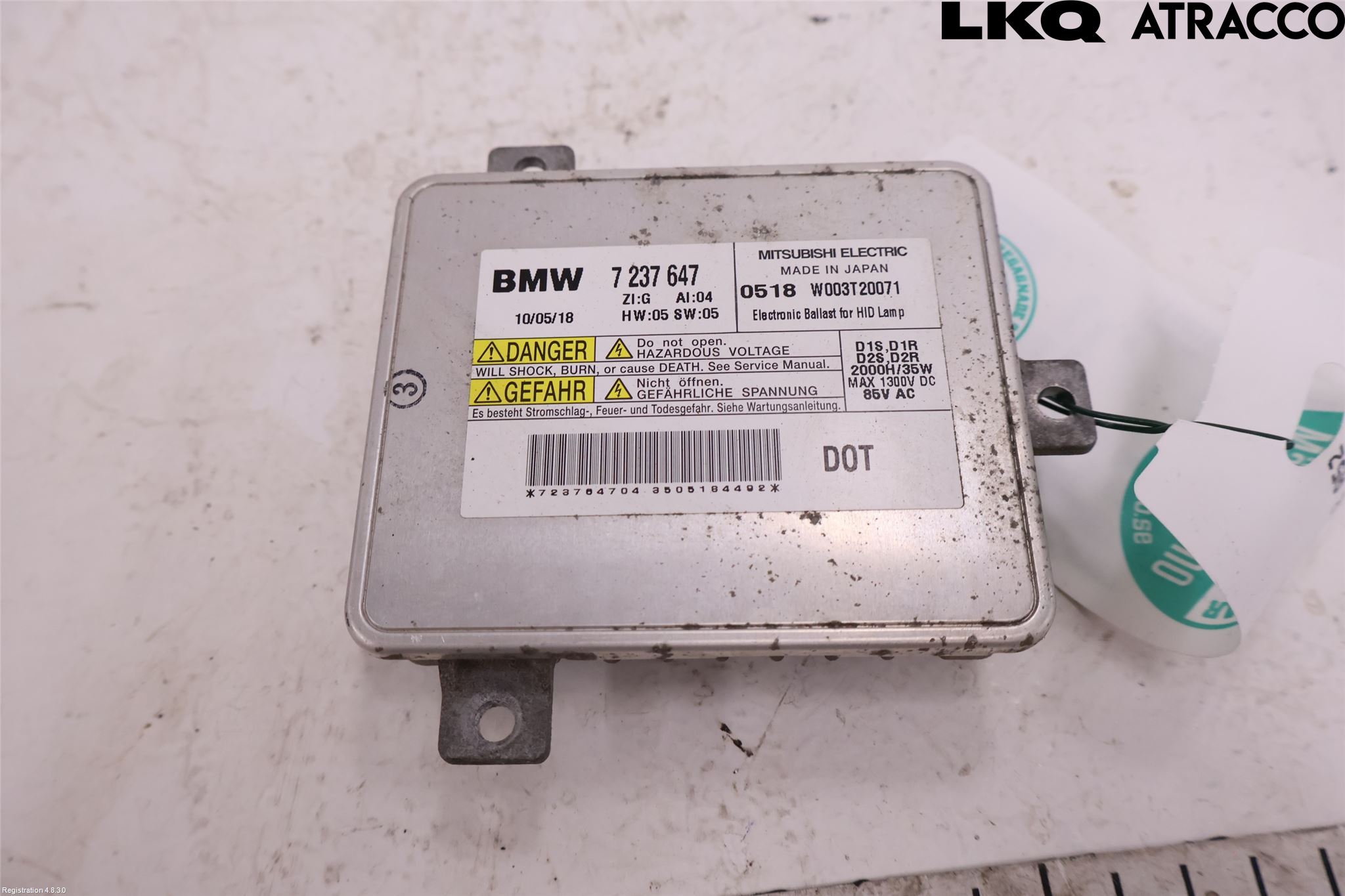 BMW 5 F10/F11/F18 09-17 Styreenhet Xenon