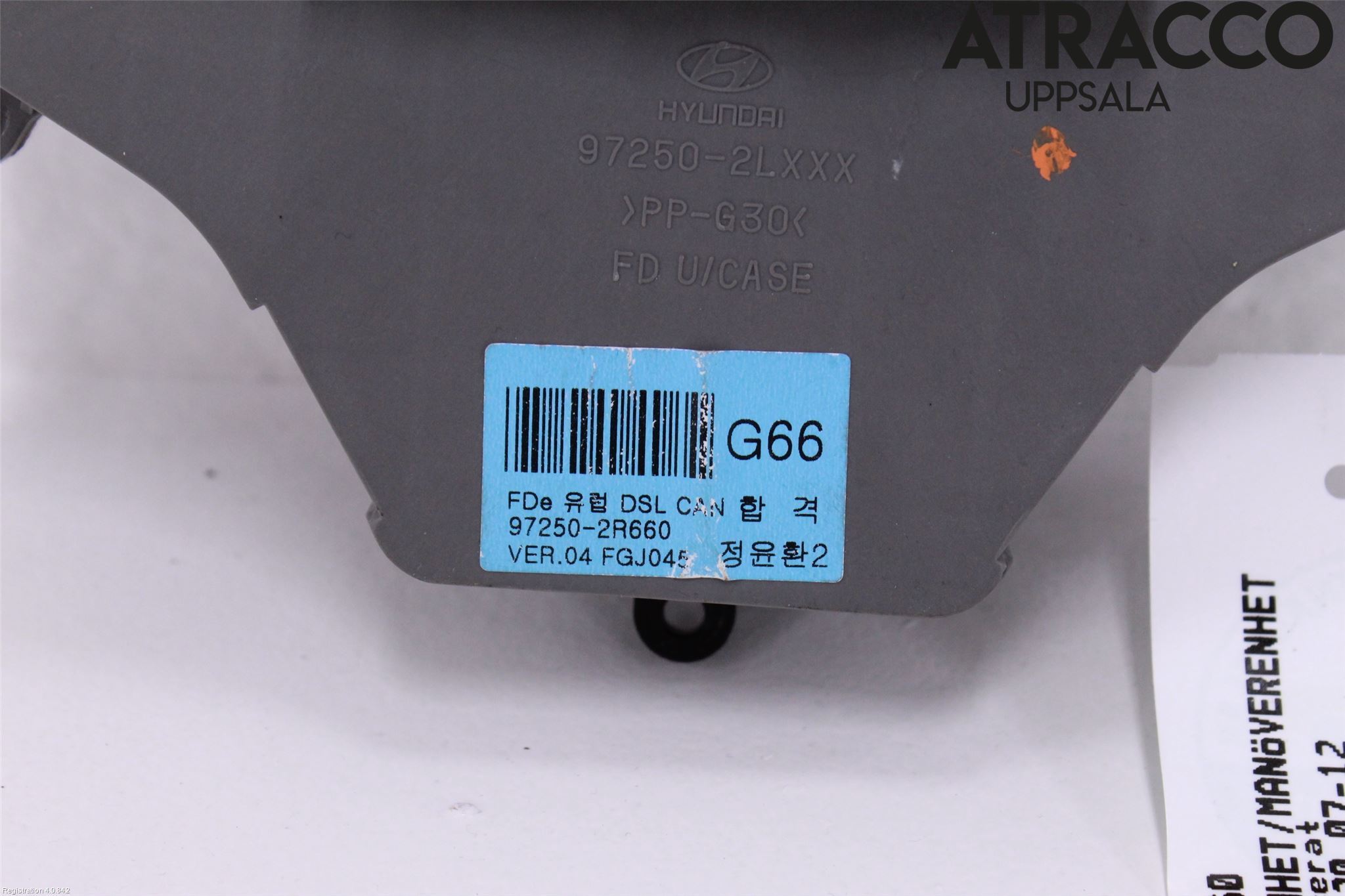 Hyundai i30 FD 07-12 Varme Ac Betjening-Display