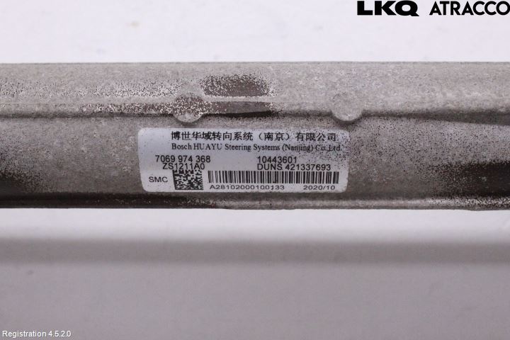 MG ZS EV 20- Snekke - Tannstang