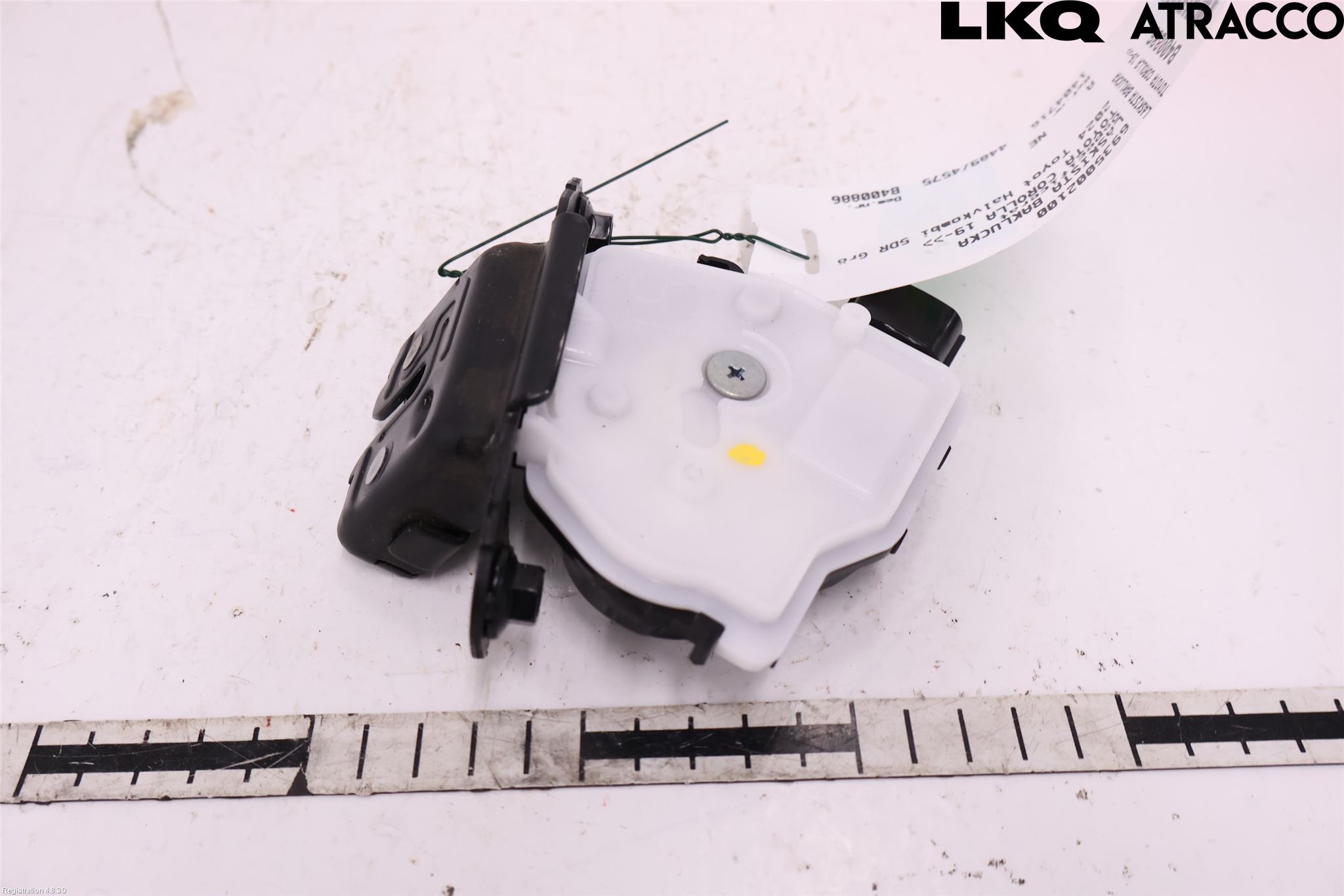 Toyota COROLLA 19- Bakluke-Lokk Låsekasse