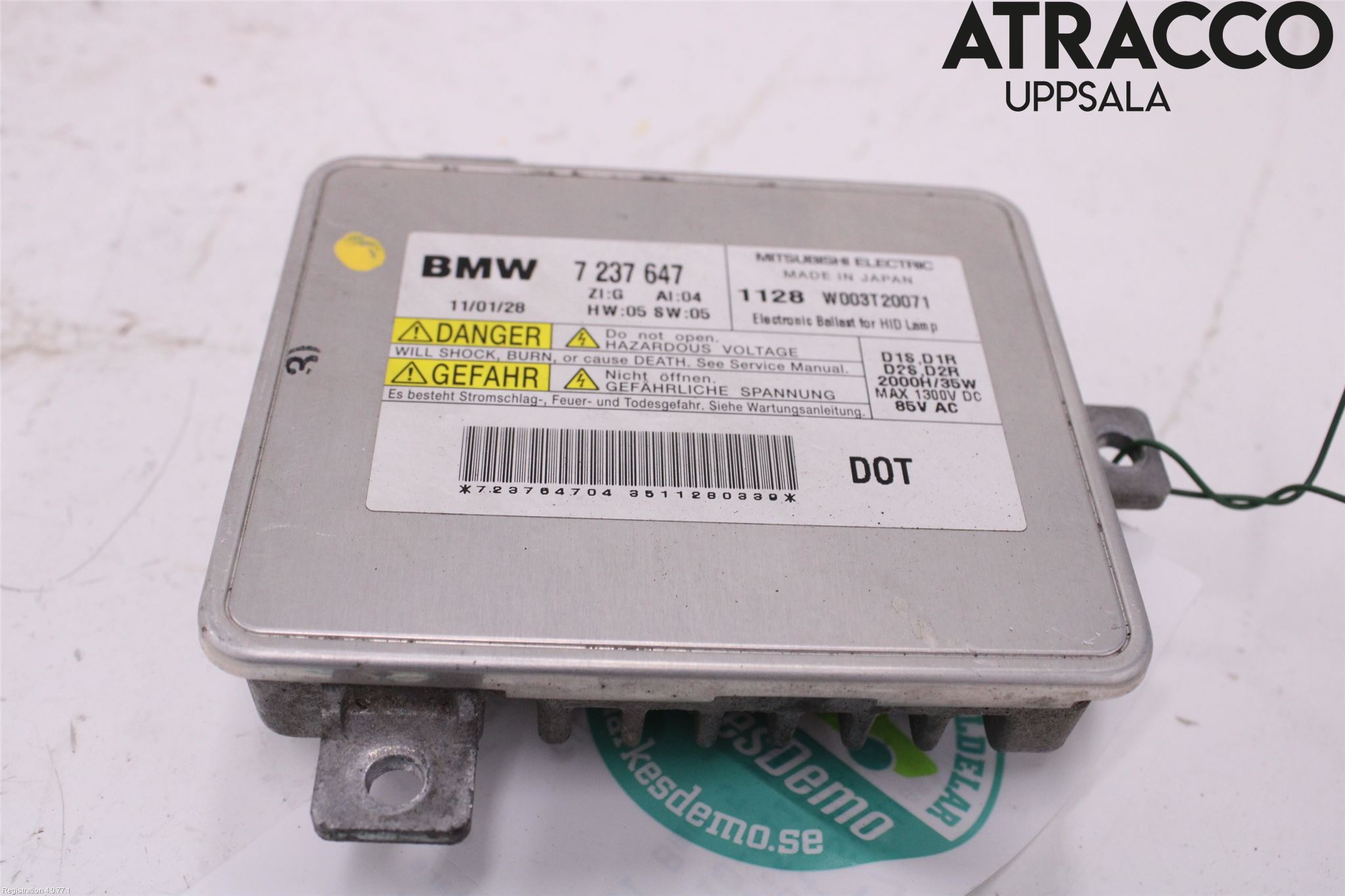 BMW 5 F10/F11/F18 09-17 Styreenhet Xenon