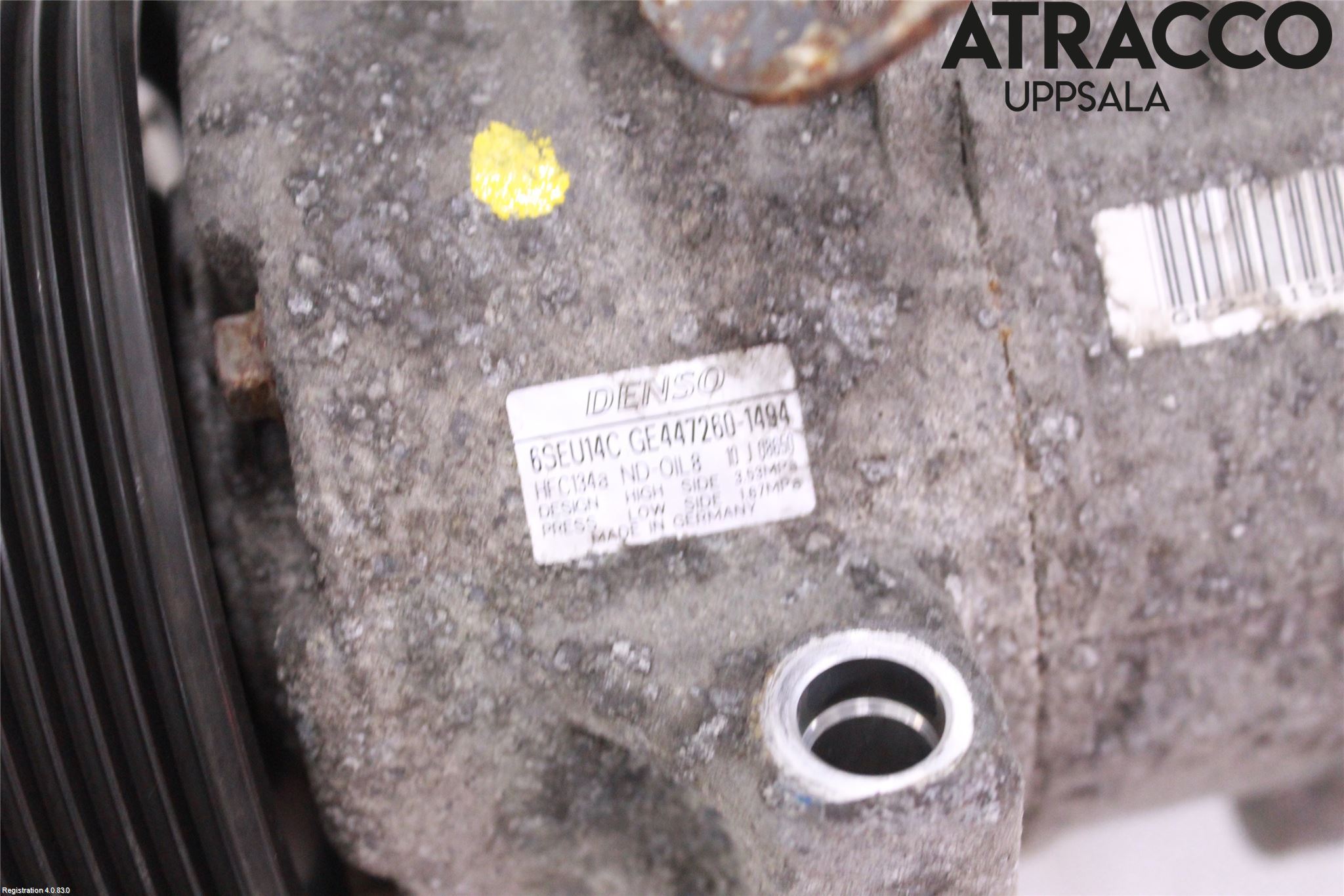 Toyota AURIS 07-09 Varme Ac Kompressor