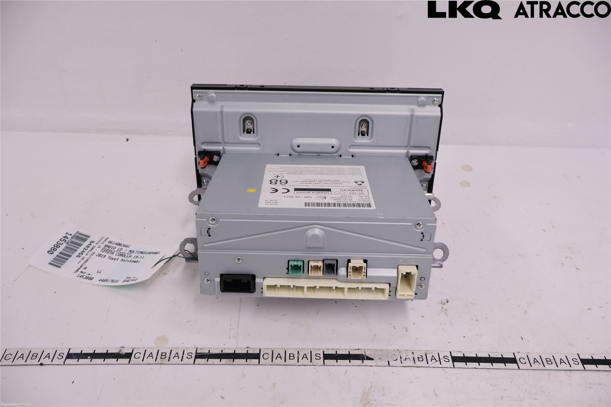 Toyota COROLLA 19- Stereo Radio Med Cd