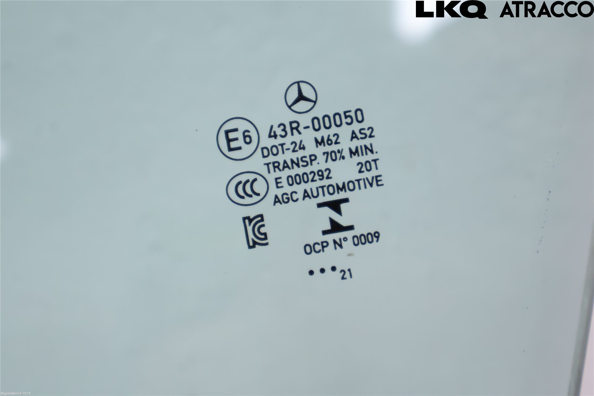 Mercedes-Benz MB CLA-KLASS (C118/X118) 19- Dørrute Foran Venstre 4 Dørs