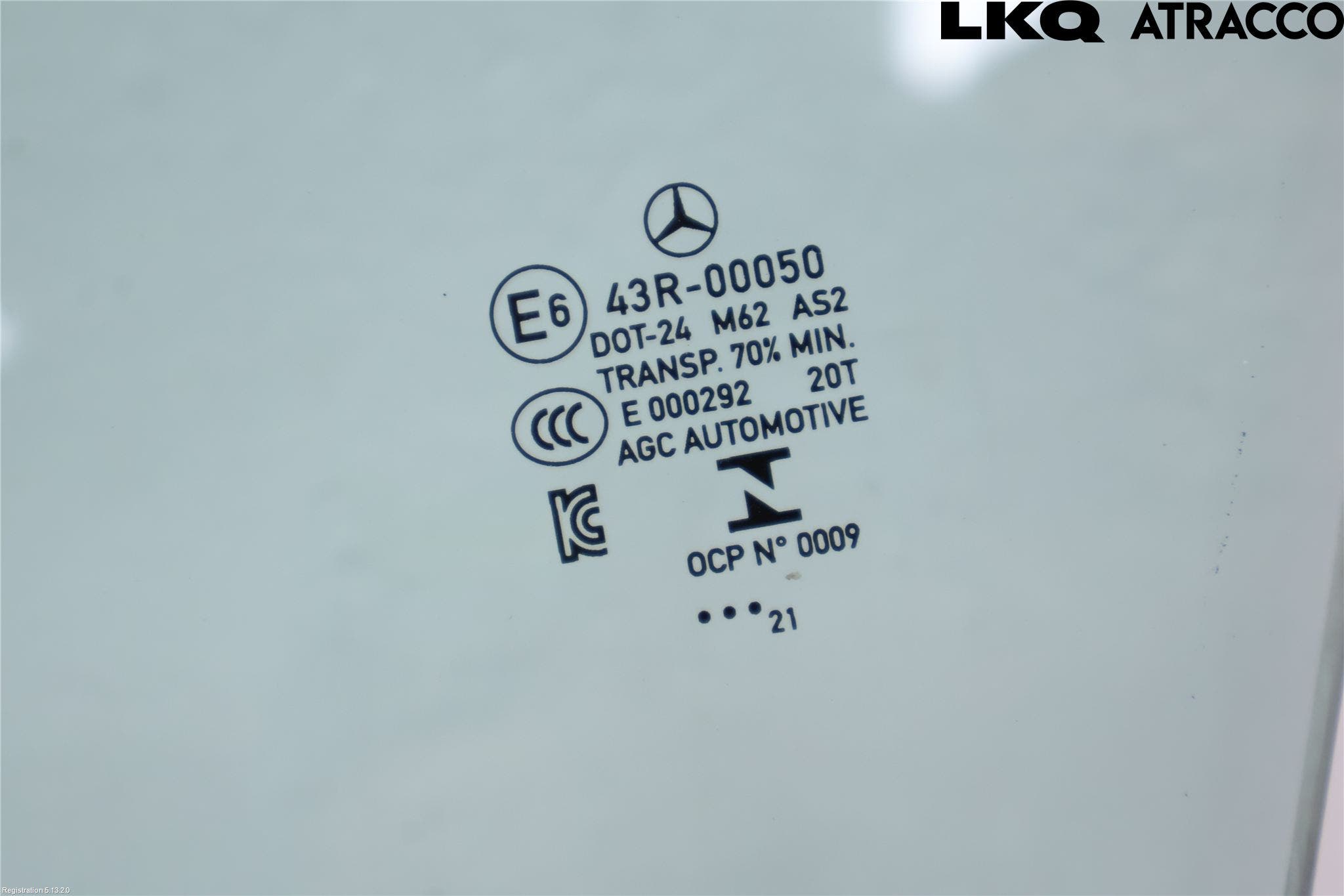 Mercedes-Benz MB CLA-KLASS (C118/X118) 19- Dørrute Foran Venstre 4 Dørs