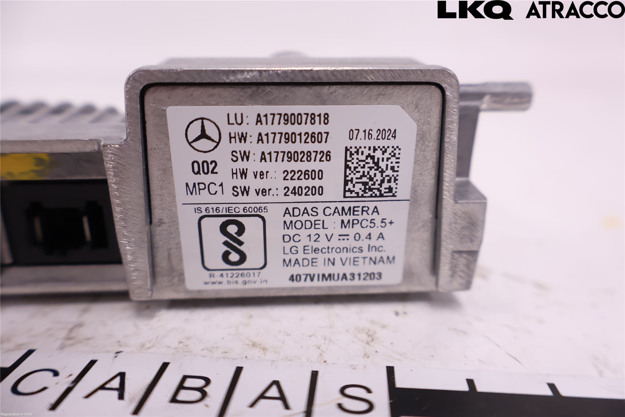 Mercedes-Benz MB EQB (X243) 22- Parkeringshjelp Kamera