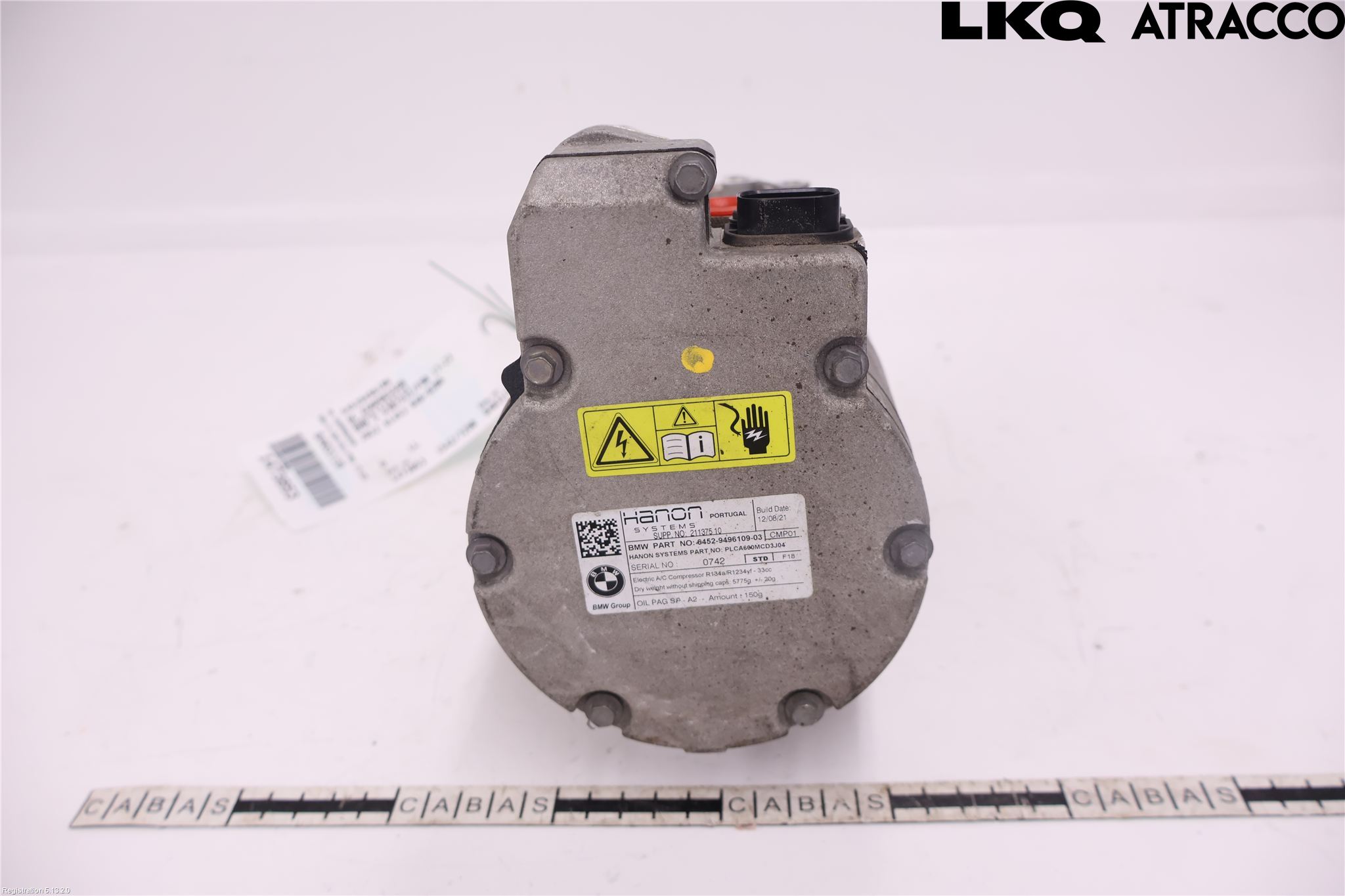 BMW 5 G30/G31/F90 17-23 Varme Ac Kompressor