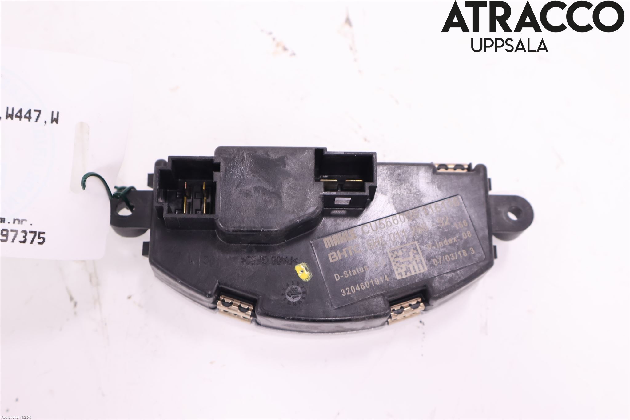Mercedes-Benz MB VITO/V-KLASS (W640,W447,W448) 14- Varmeapparat Viftemotstand