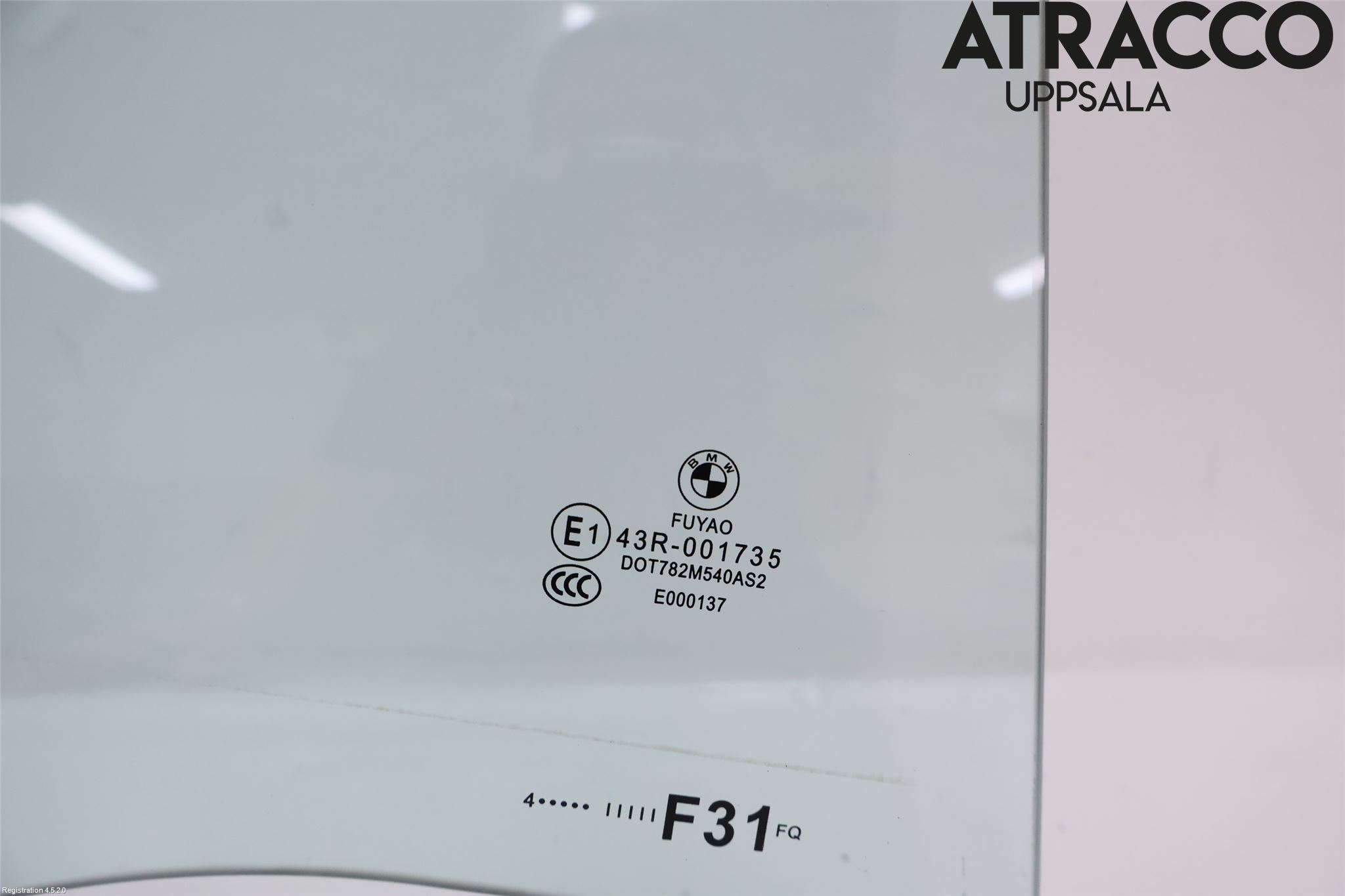BMW 3 F30/F31/F80 12-19 Dørrute Bak Høyre 4Dørs