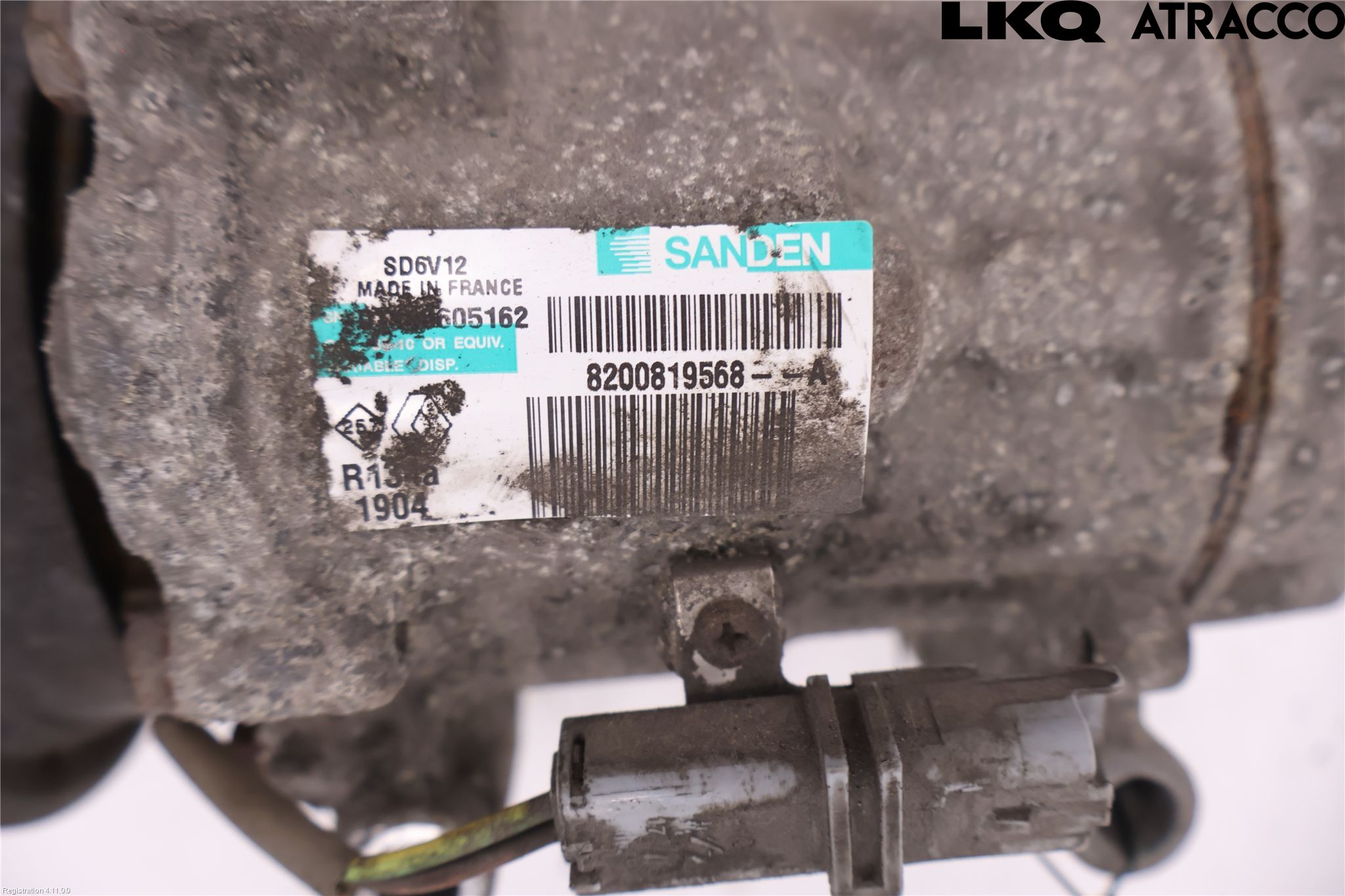 Renault CLIO III  09-12 Varme Ac Kompressor