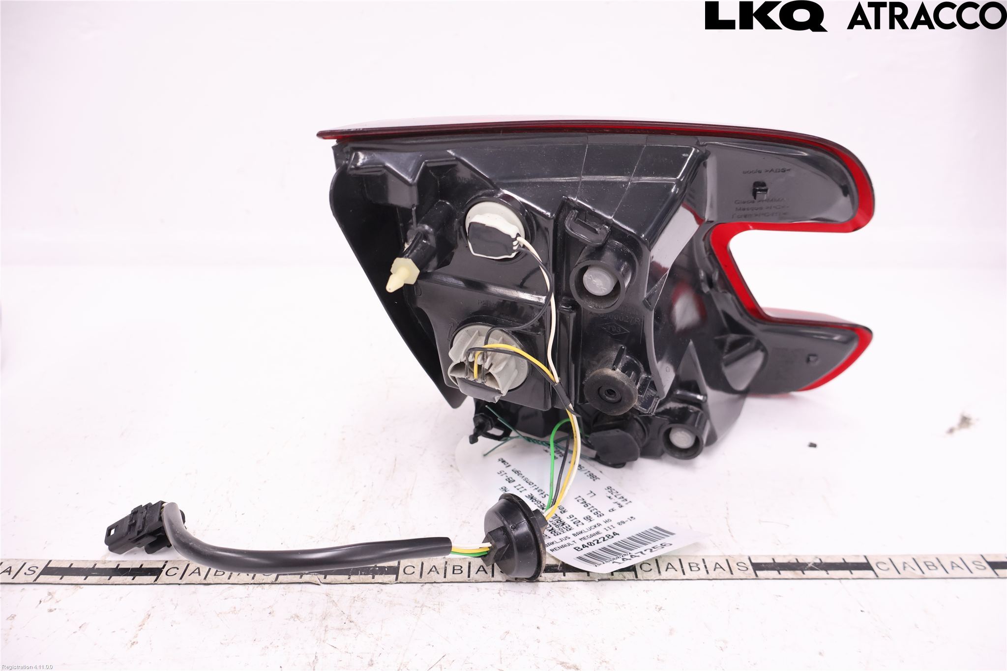 Renault MEGANE III 09-15 Baklykt Høyre  På Luke(Indre)