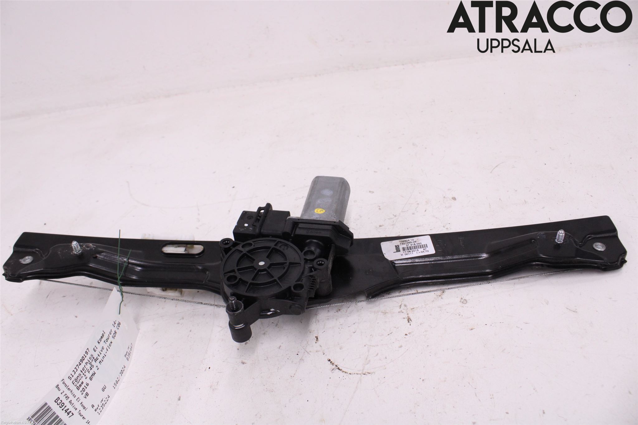BMW 2 F45 Active Tourer 14-21 Vindusheis El Komp
