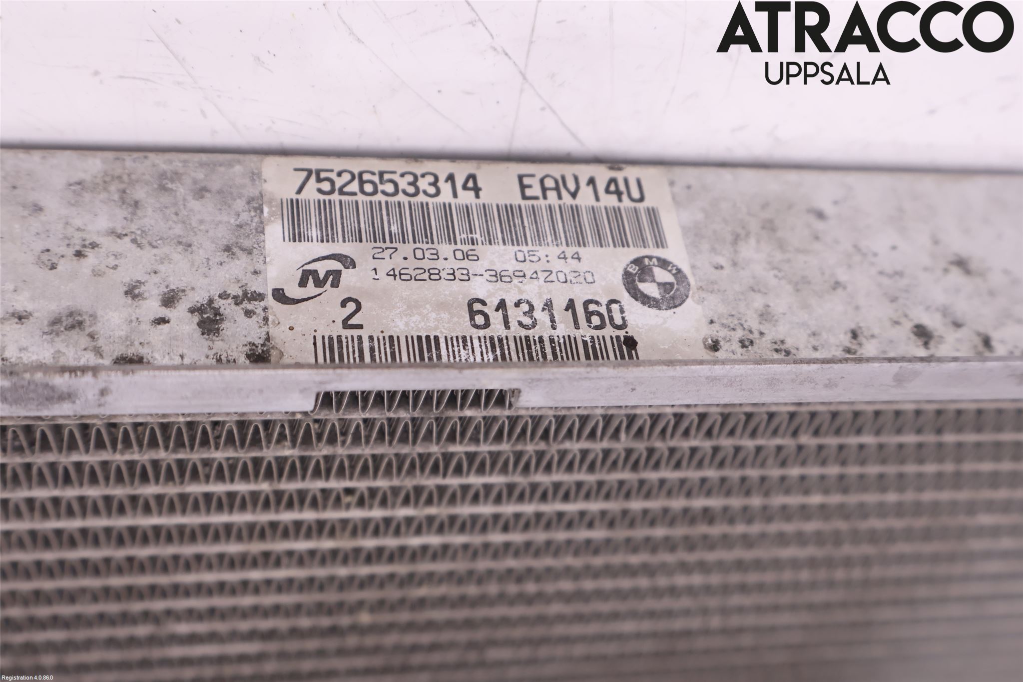 BMW 3 E90/91 SED/TOU 05-12 Radiator Manuell