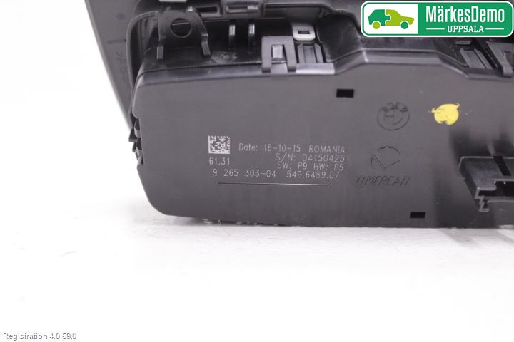 BMW 3 F30/F31/F80 12-19 Bryter Hovedlys