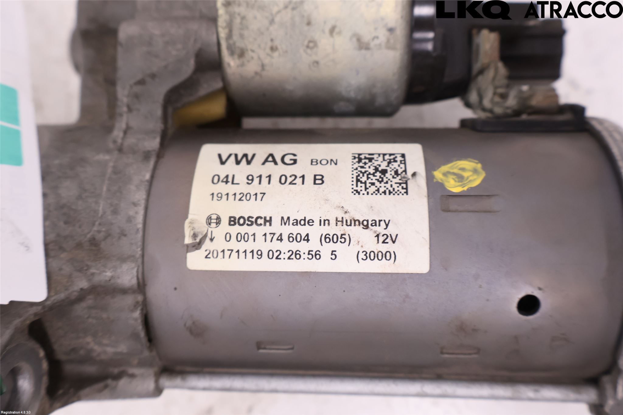 Audi A4/S4 B9 16-19 Startmotor Diesel