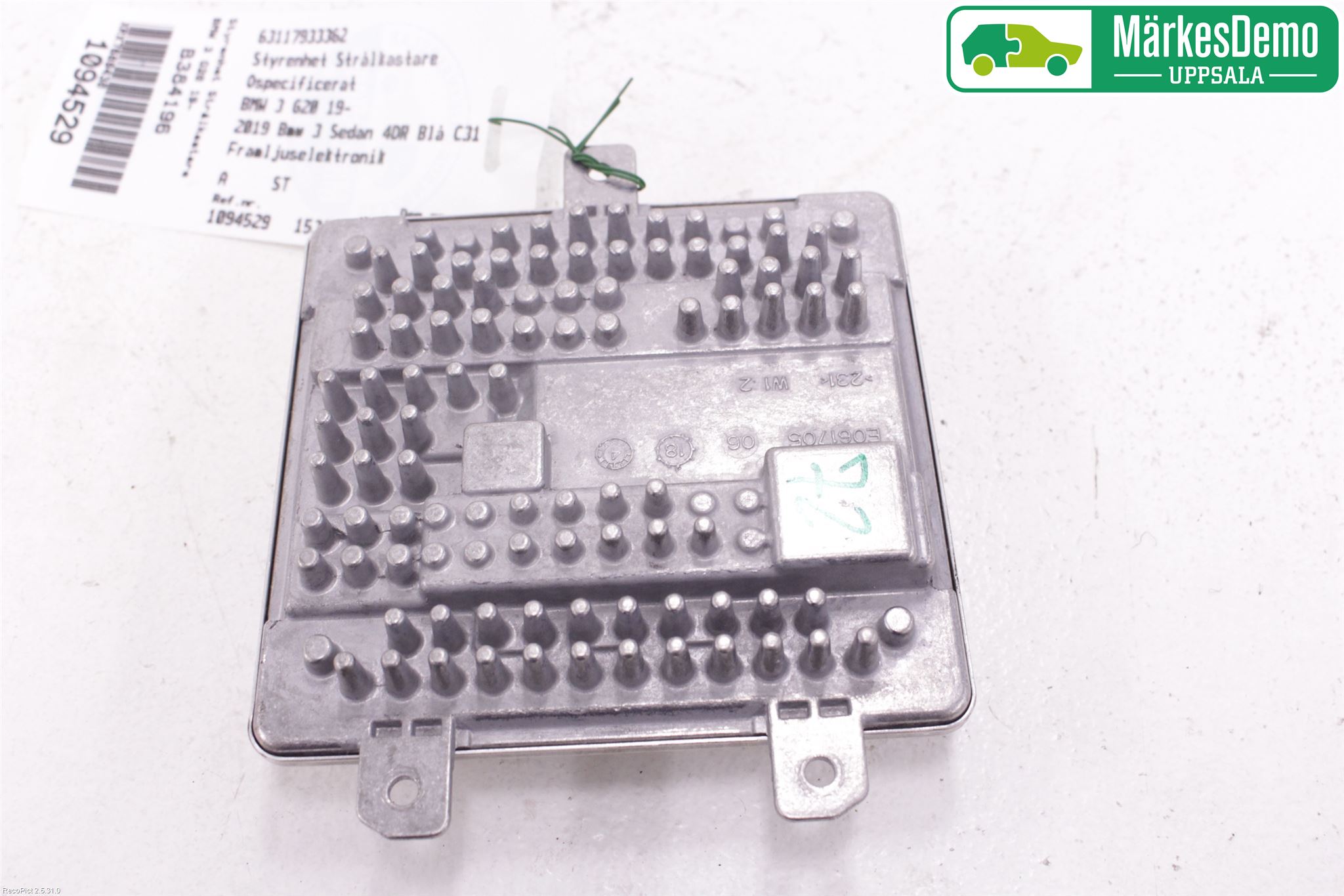 BMW 3 G20/G21/G80/G81 19- Styreenhet Xenon