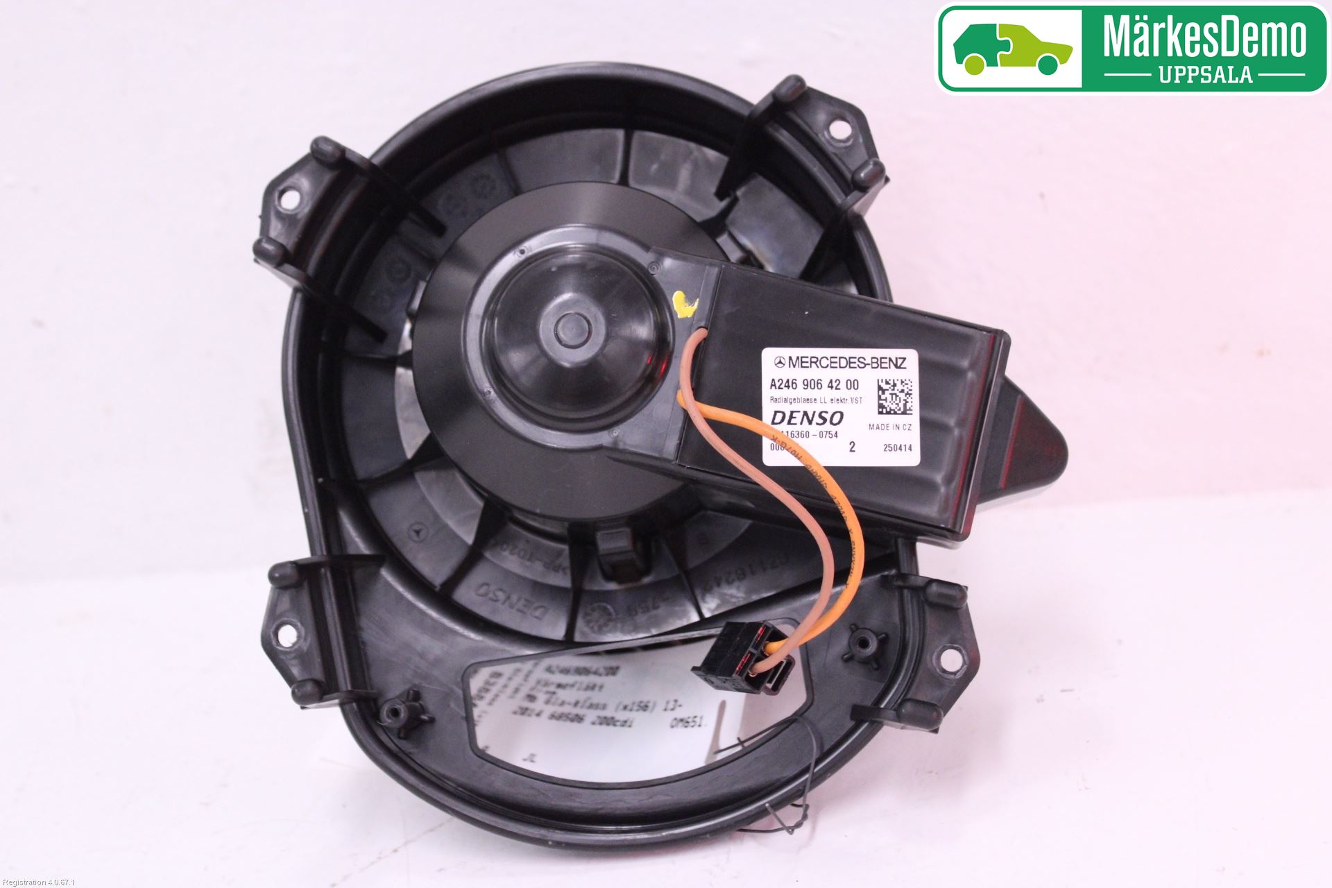 Mercedes-Benz MB GLA-KLASS (X156) 13-20 Varmeapparat Viftemotor
