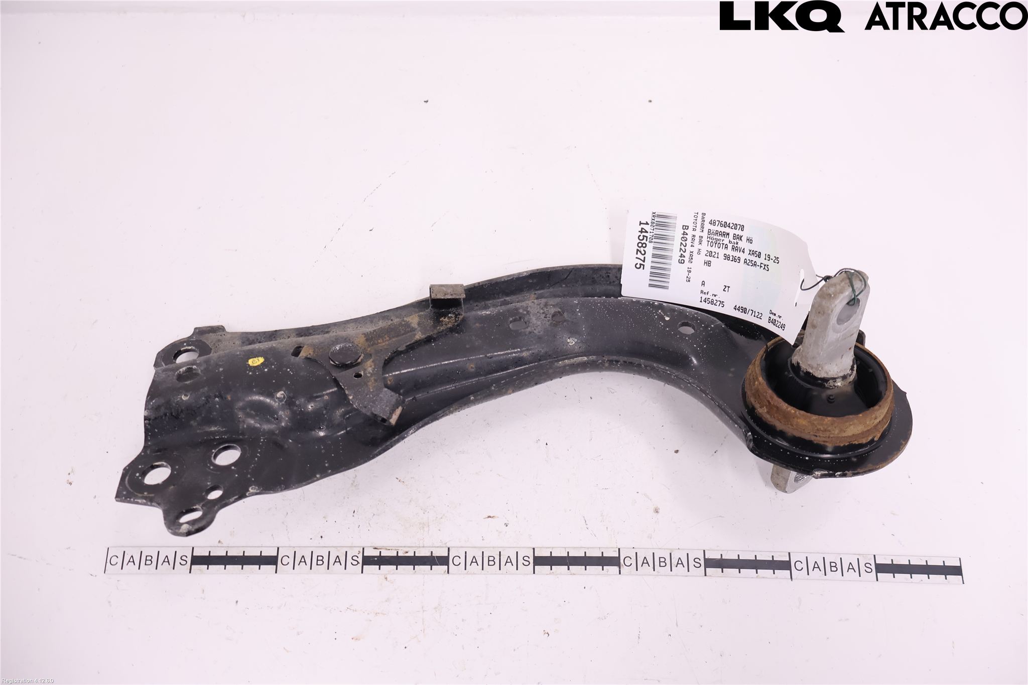 Toyota RAV4 19- Bærearm Bak Høyre