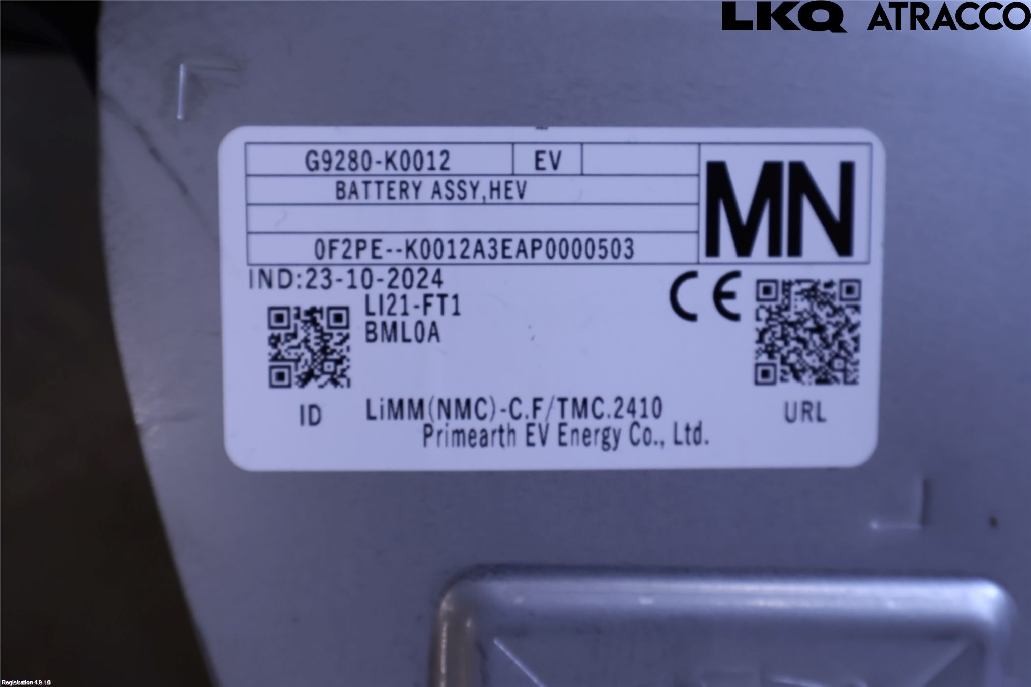 Toyota YARIS XP21 20- Hybrid Batteri