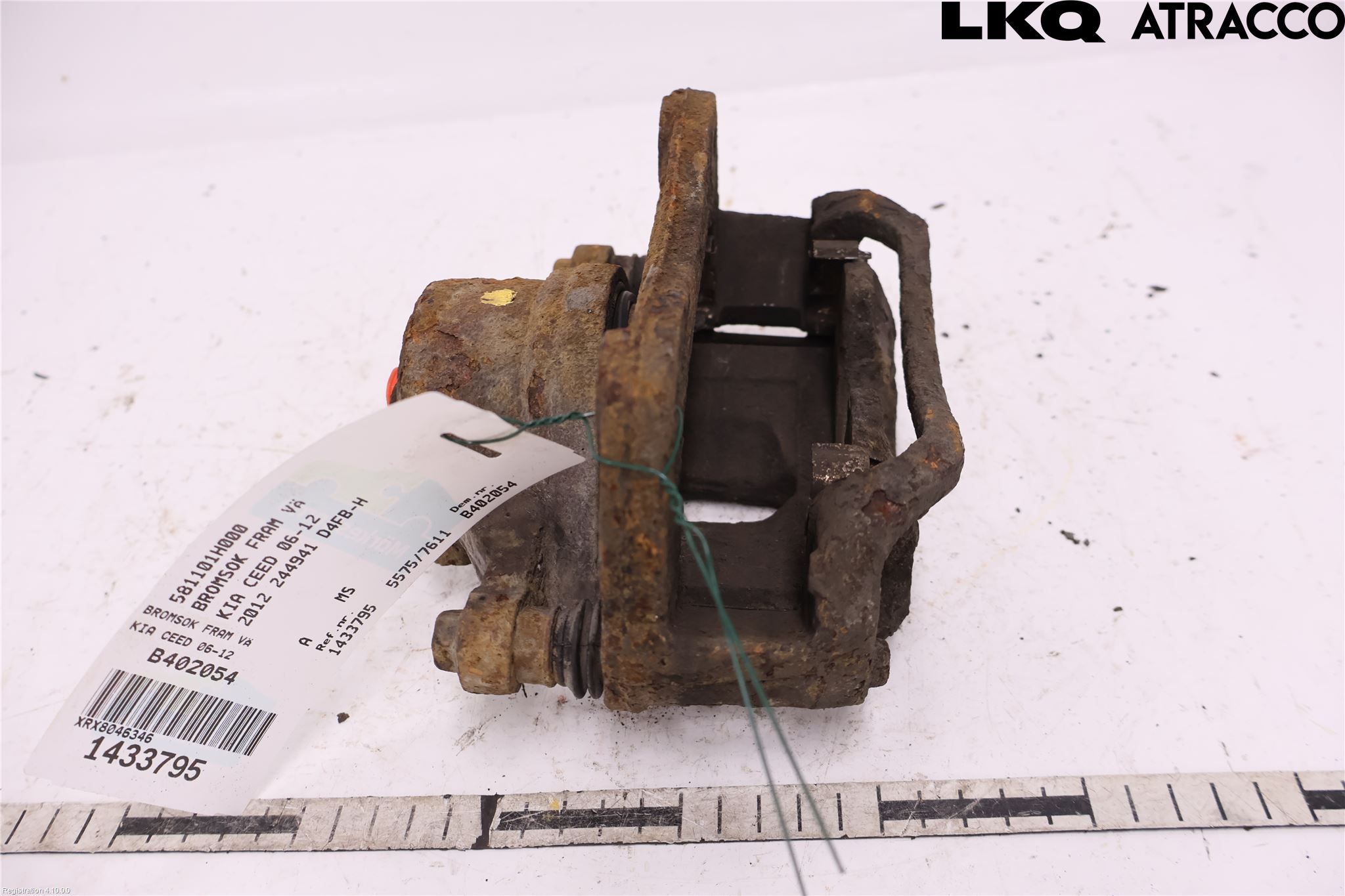Kia CEED 06-12 Bremsecaliper Foran Venstre