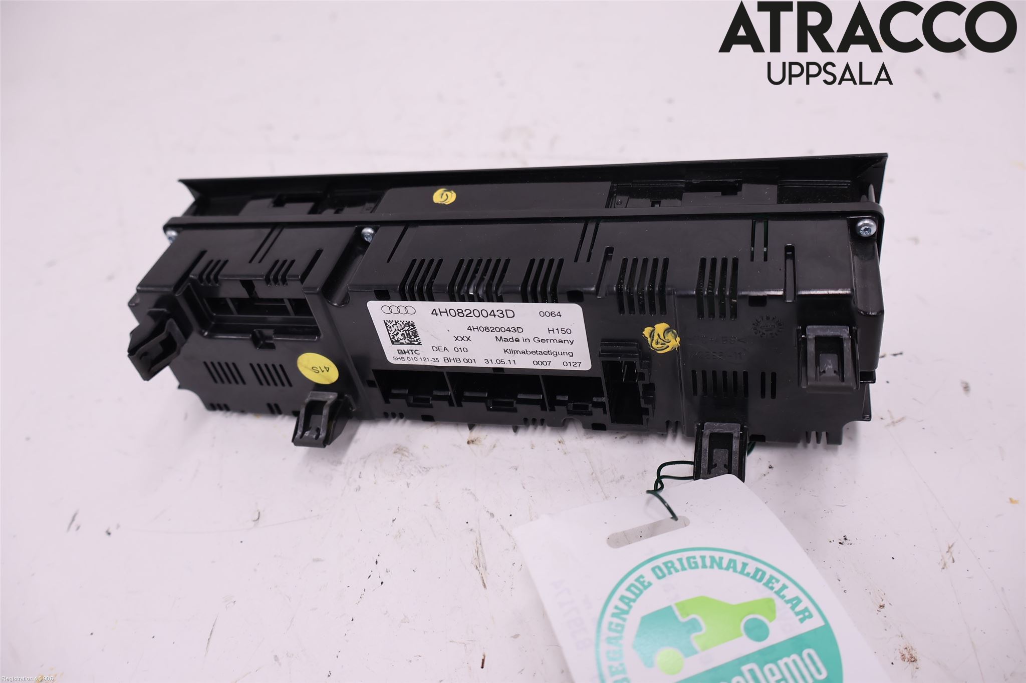 Audi A8/S8 4H 10-17 Varme Ac Betjening-Display
