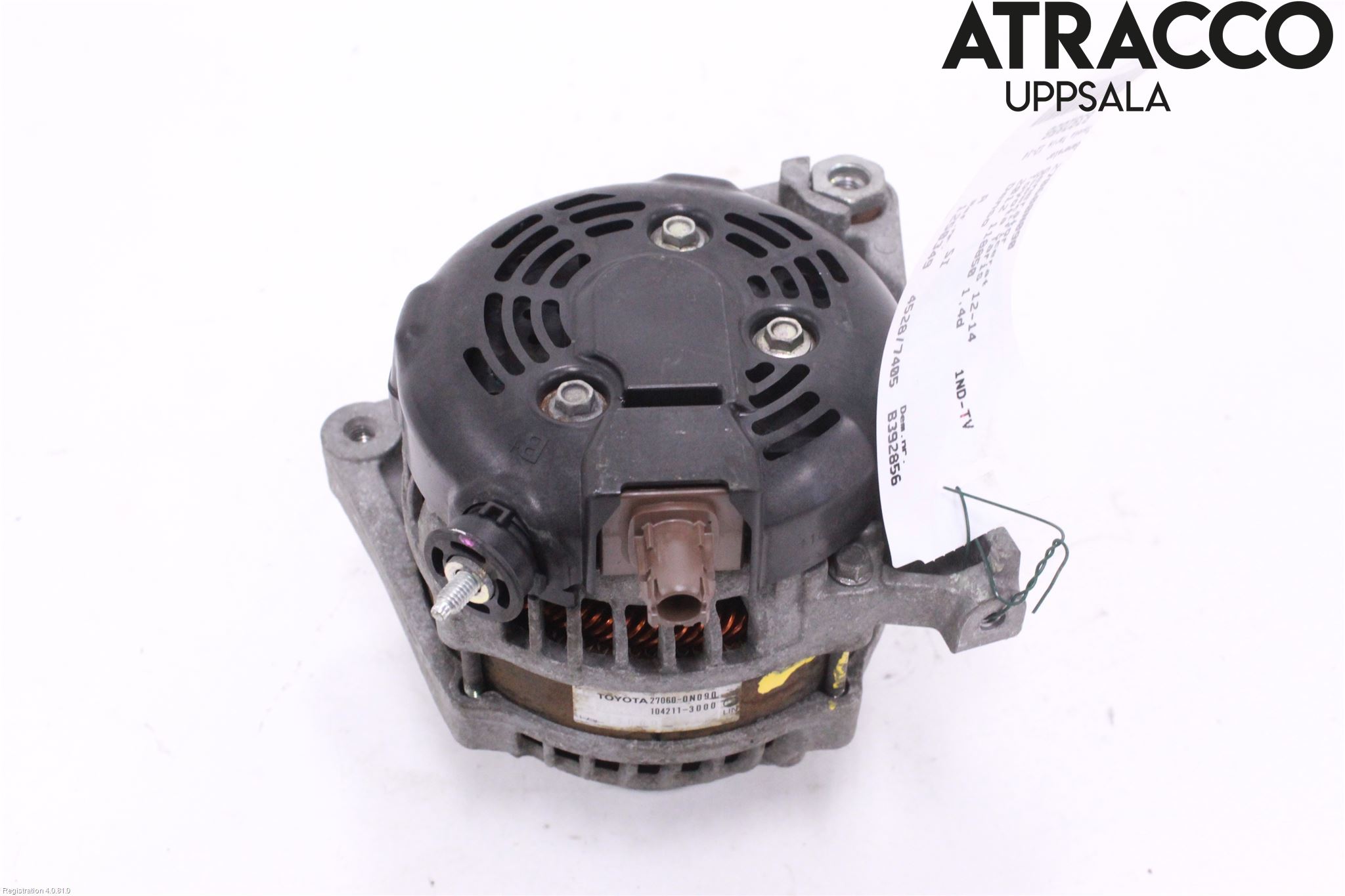 Toyota YARIS XP130 12-14 Dynamo