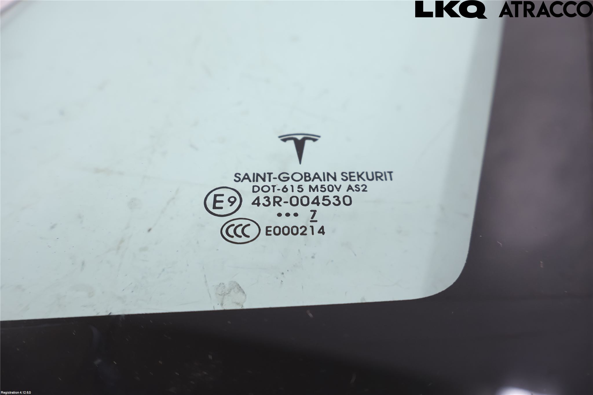 Tesla MODEL X 16- Dørrute Foran Høyre Trekant