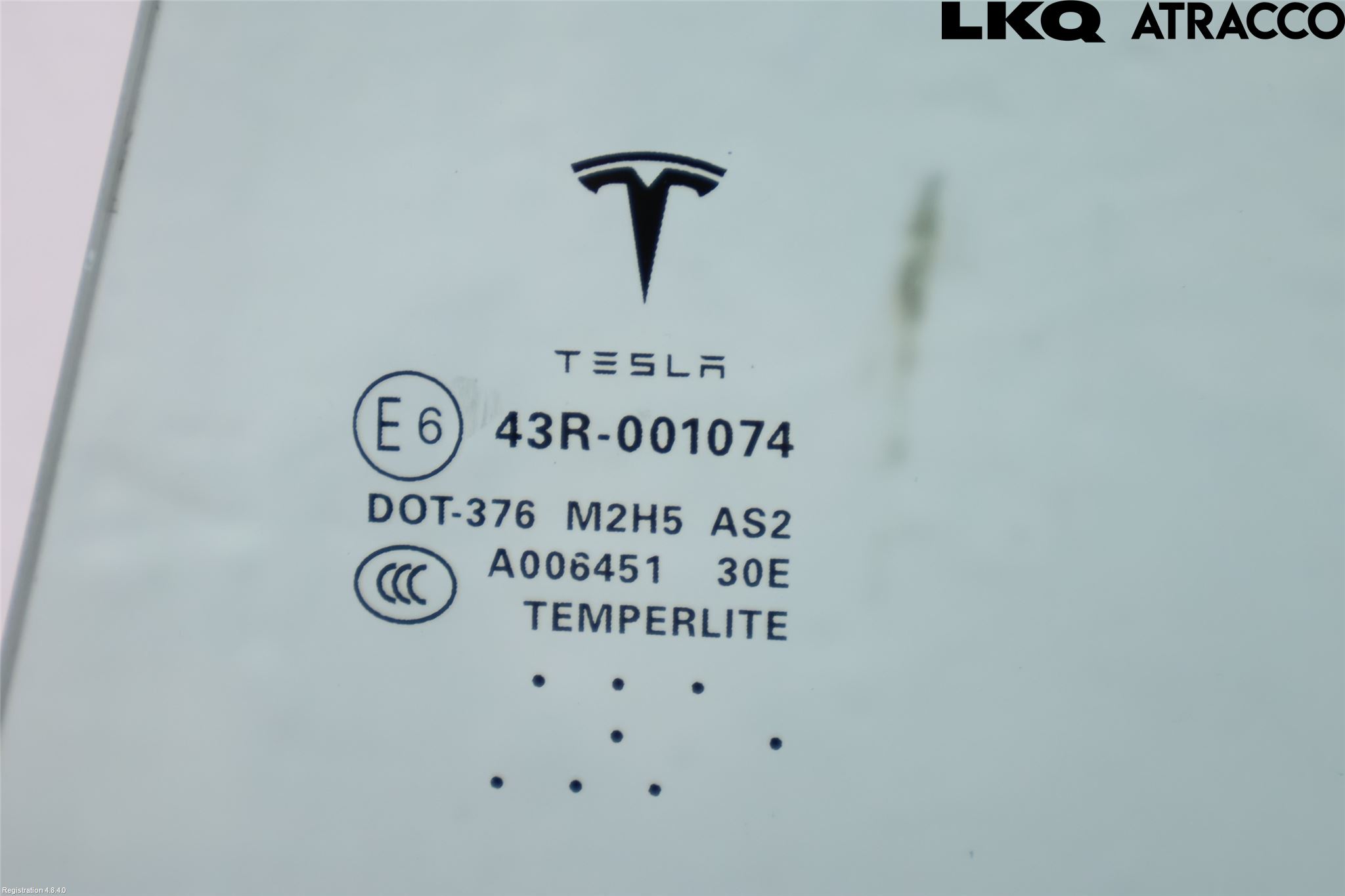 Tesla MODEL S 13- Dørrute Bak Venstre 4Dørs