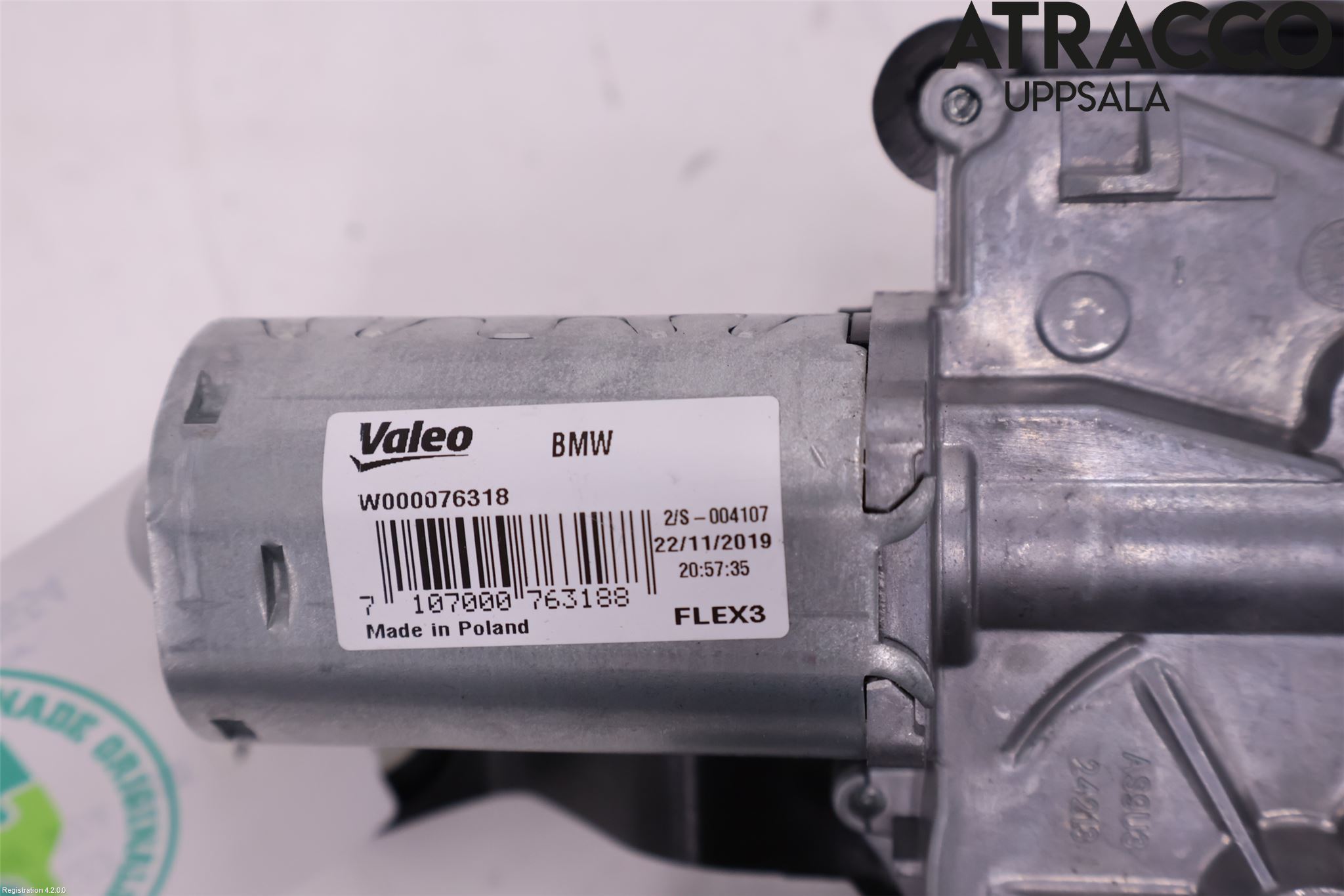 BMW 5 G30/G31/F90 17-23 Viskermotor Bakluke