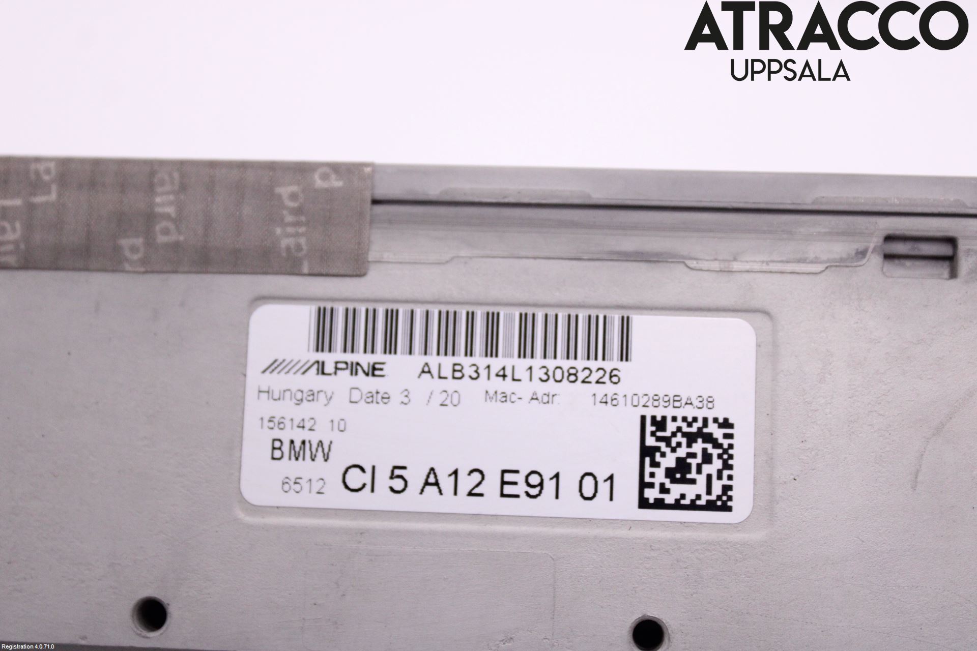 BMW 1 F40 19- Stereo Radio Med Cd