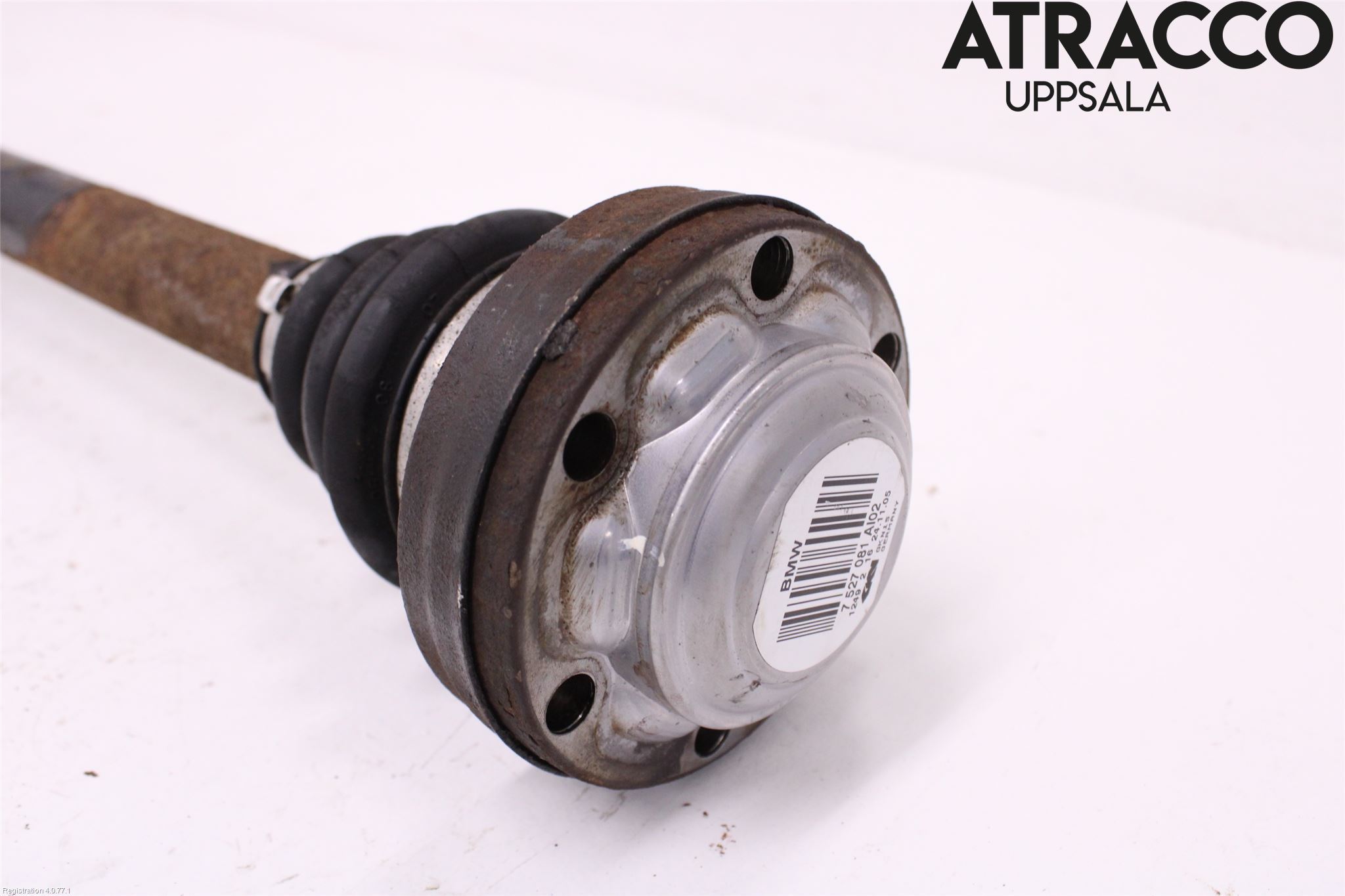 BMW 3 E90/91 SED/TOU 05-12 Drivaksel Bak Kompl Venstre