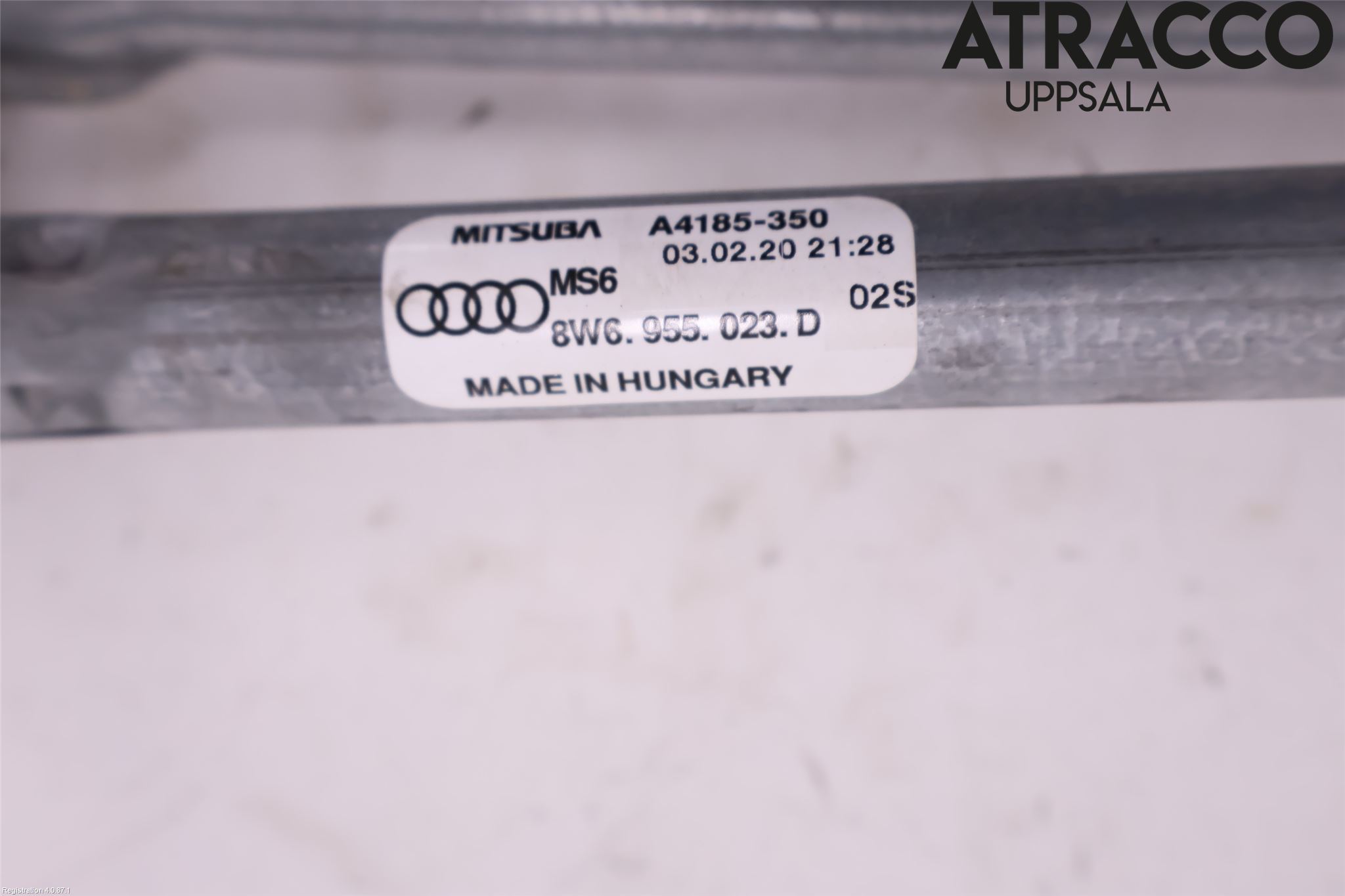 Audi A5 17- Viskermotor Frontrute