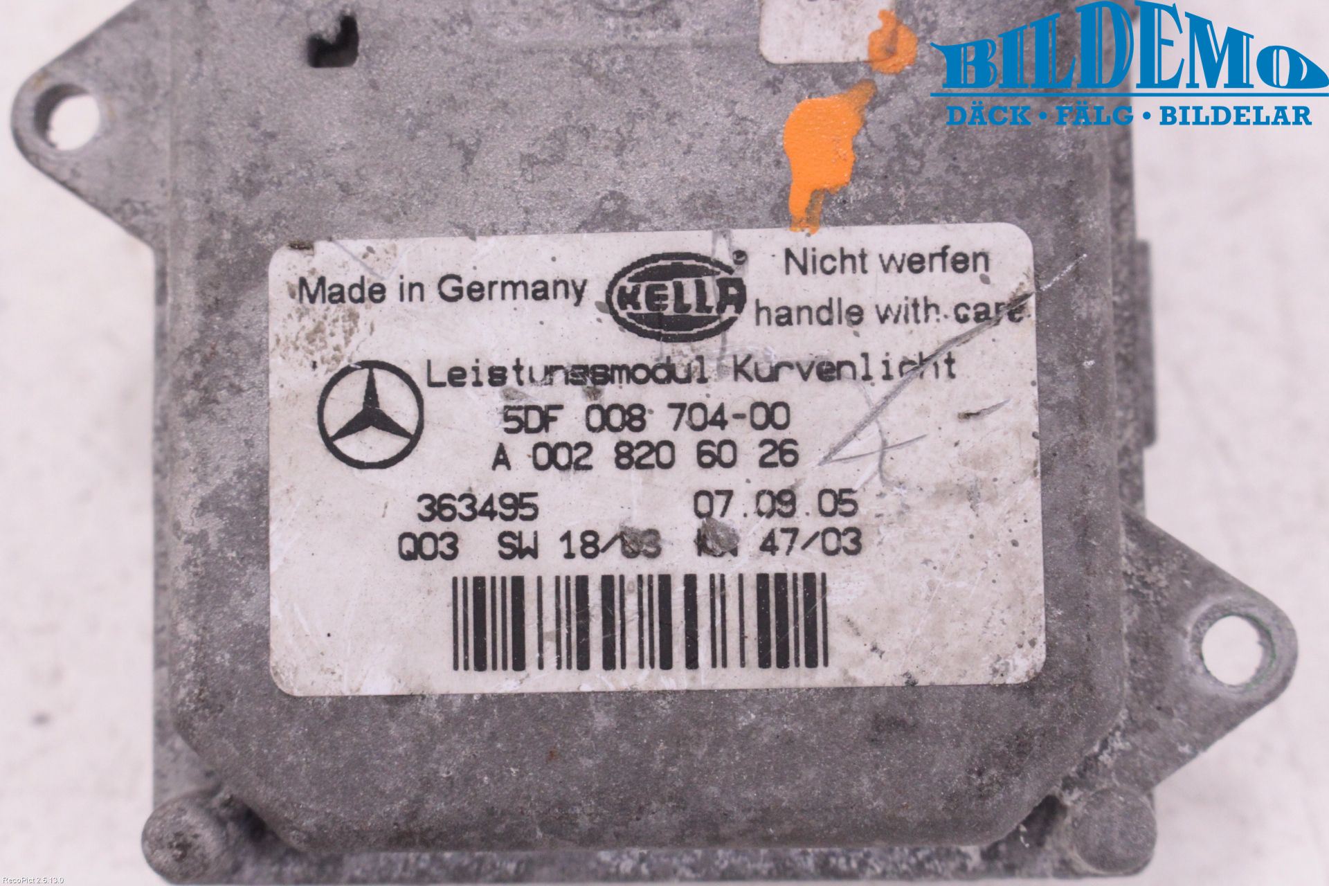 Mercedes-Benz MB CLS (C219) 03-11 Styreenhet Xenon