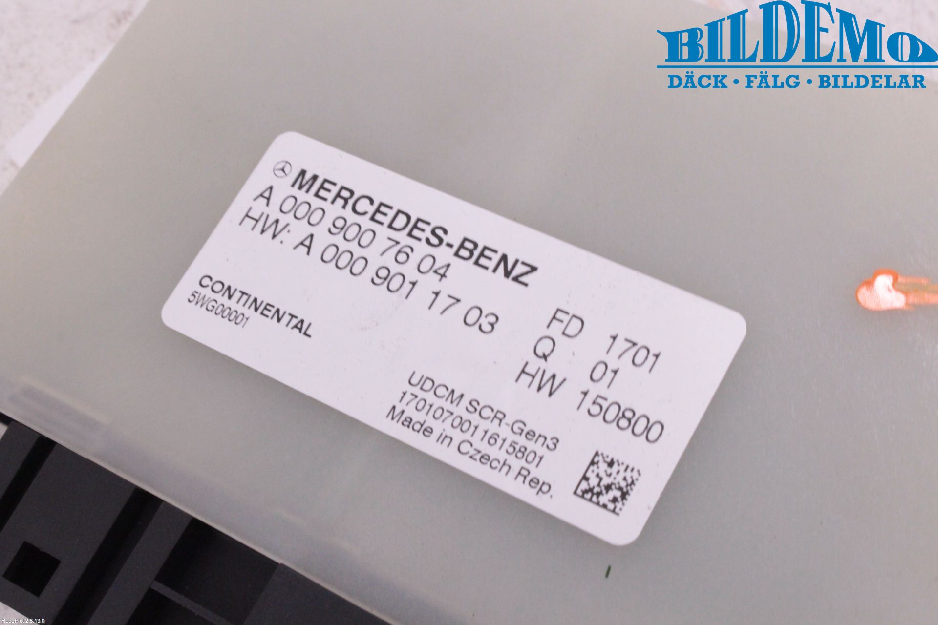 Mercedes-Benz MB E-KLASS (W213) 16-23 Styreenhet Eksosrensing