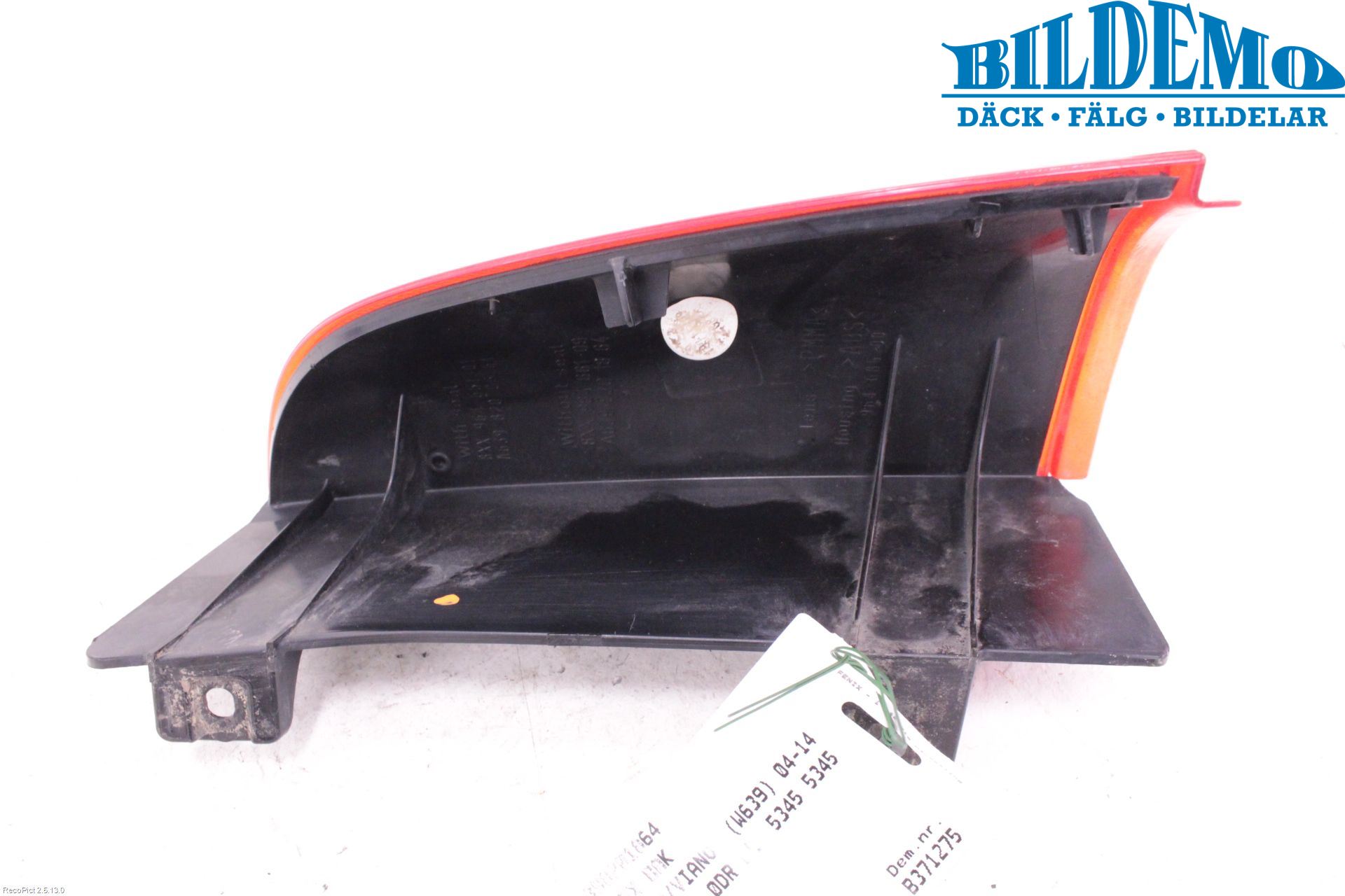Mercedes-Benz MB VITO/VIANO (W639) 04-14 Refleks Bak