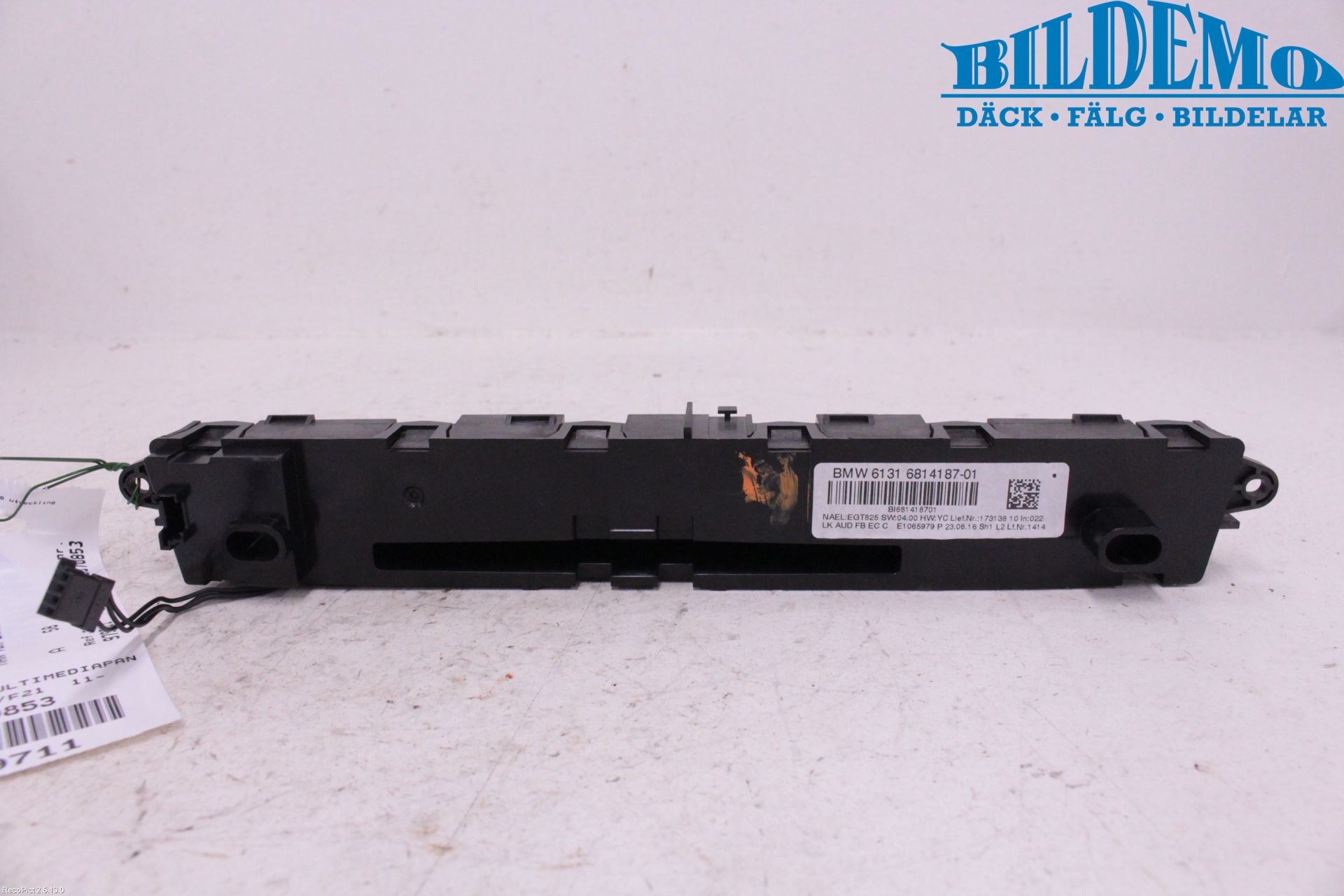 BMW 1 F20/F21 11-19 Stereo Radio Med Cd