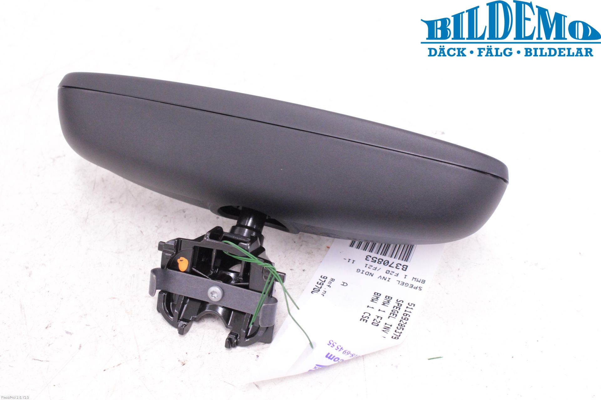 BMW 1 F20/F21 11-19 Speil Innvendig